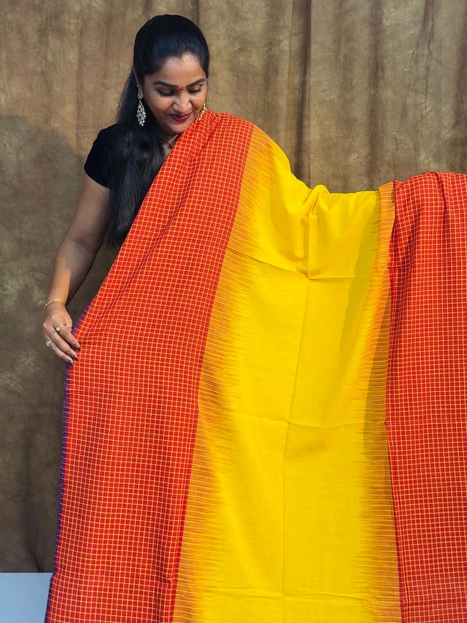 Pure Pondure Cotton Saree