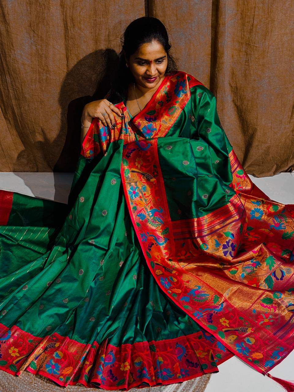 Pythani Pattu Saree