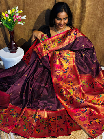 Pythani Pattu Saree