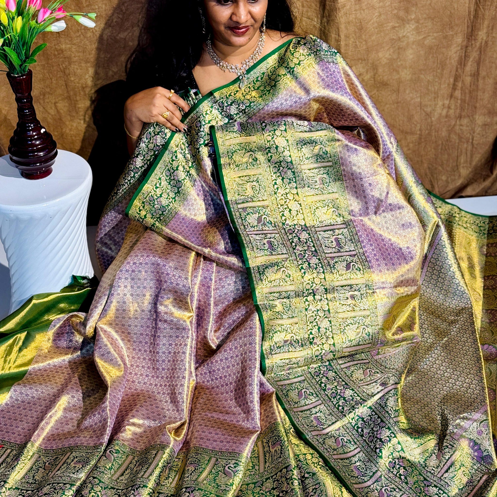 Pure Kanzivaram Pattu Saree