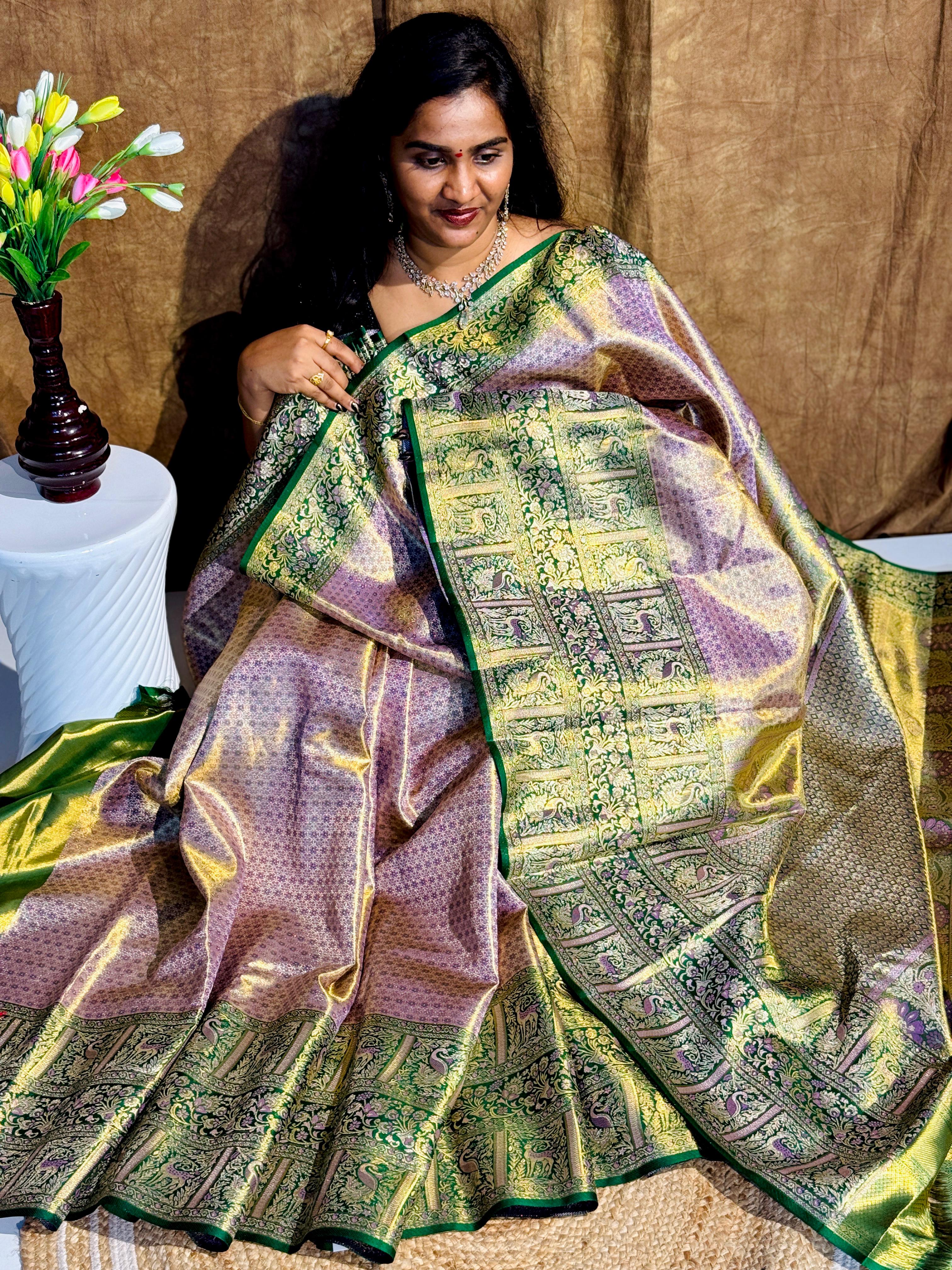 Pure Kanzivaram Pattu Saree
