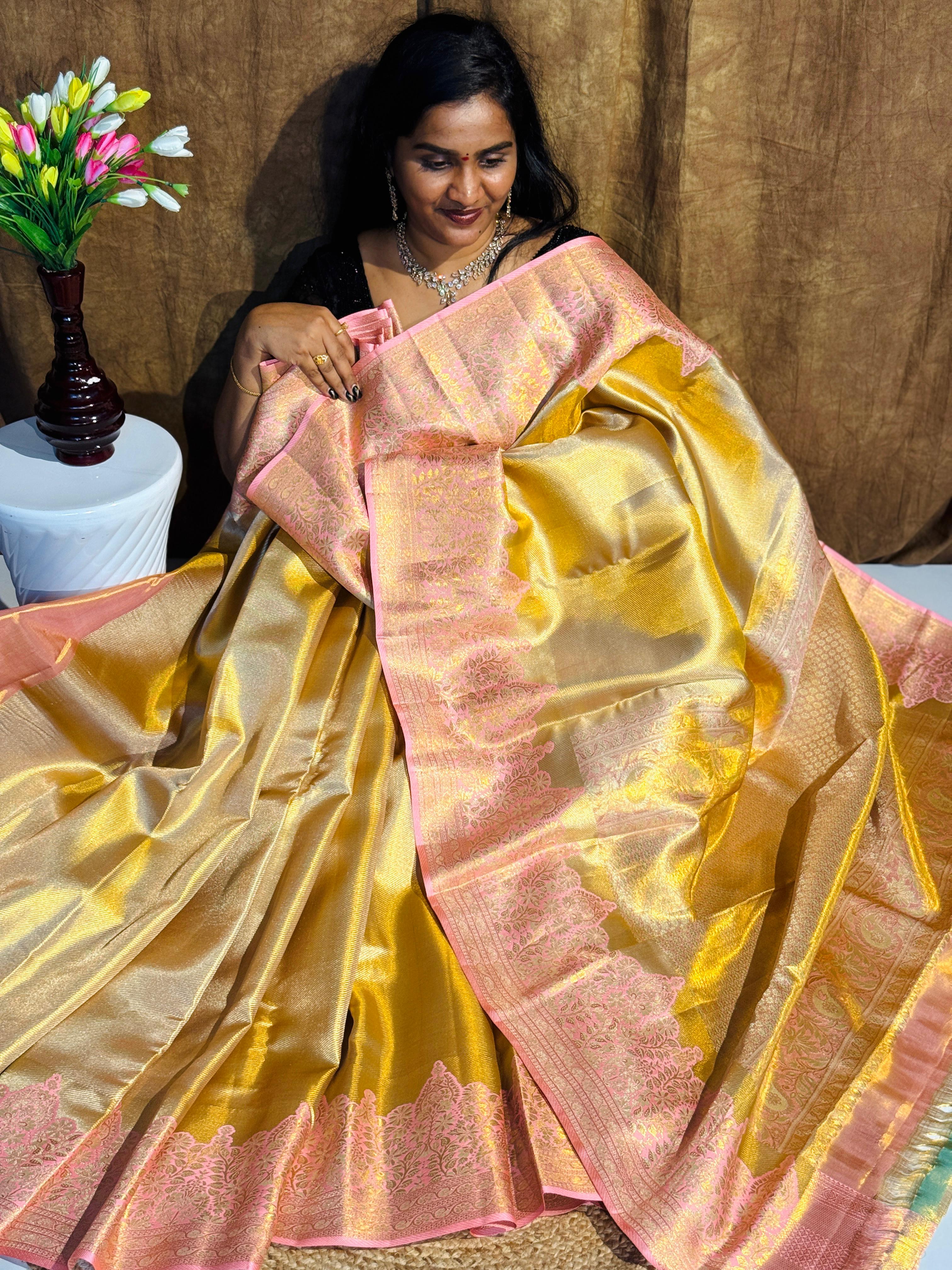Pure Kanzivaram Pattu Saree