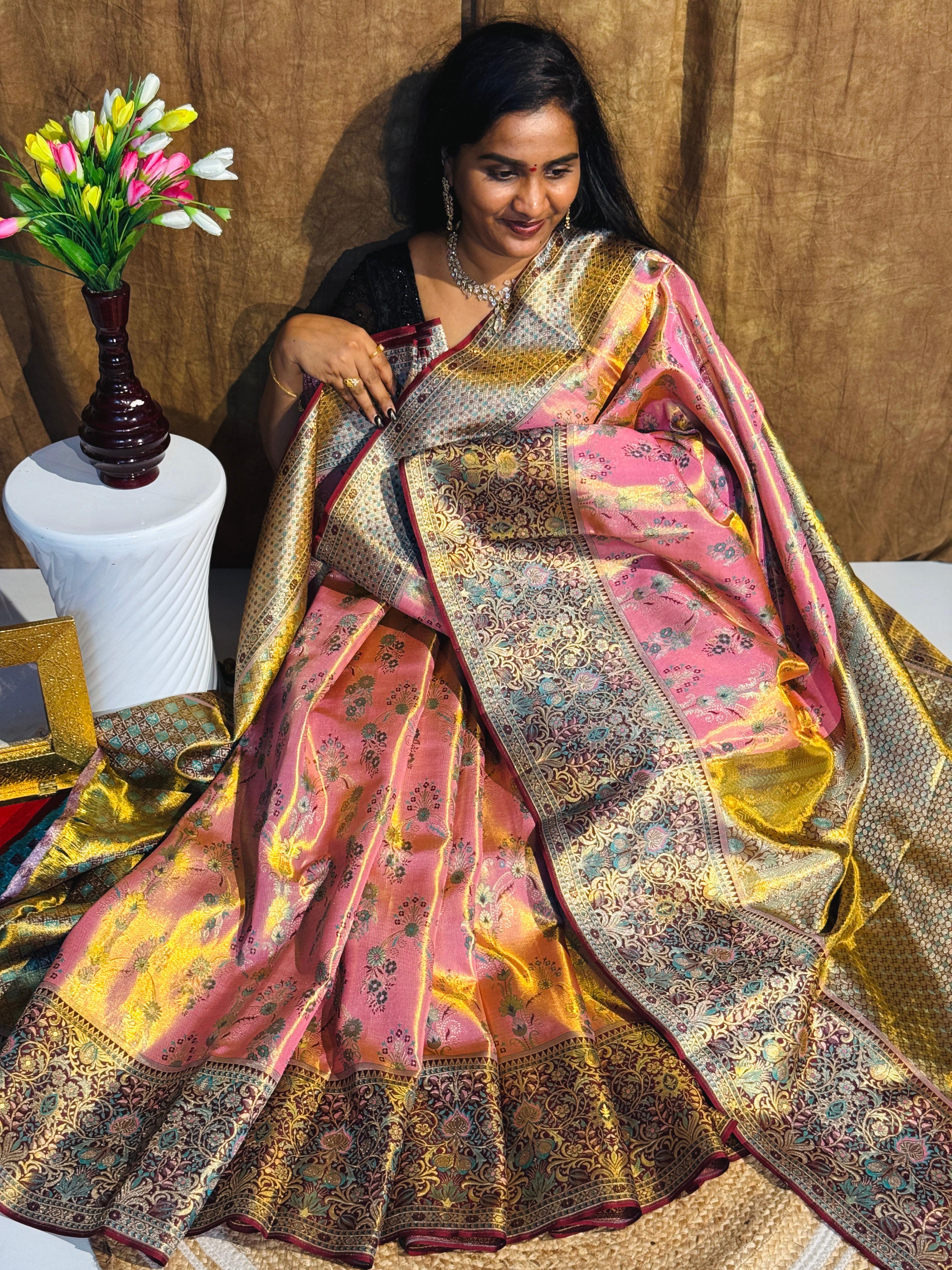 Pure Kanzivaram Pattu Saree