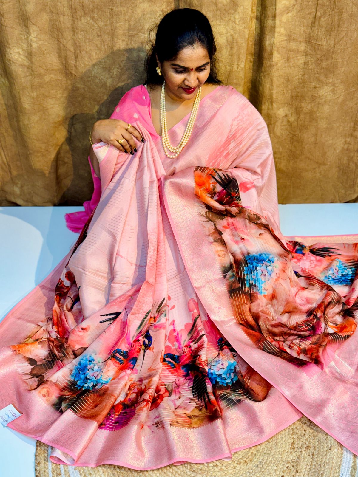 Pure Viscos Saree