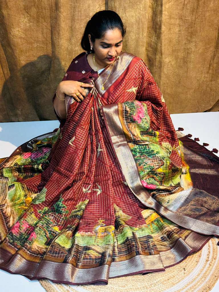 Banarasi Viscos Saree