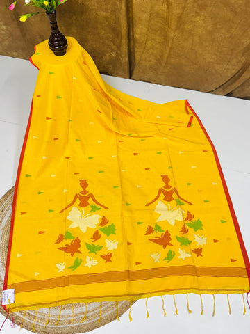 Pure Handloom Malcotton Saree