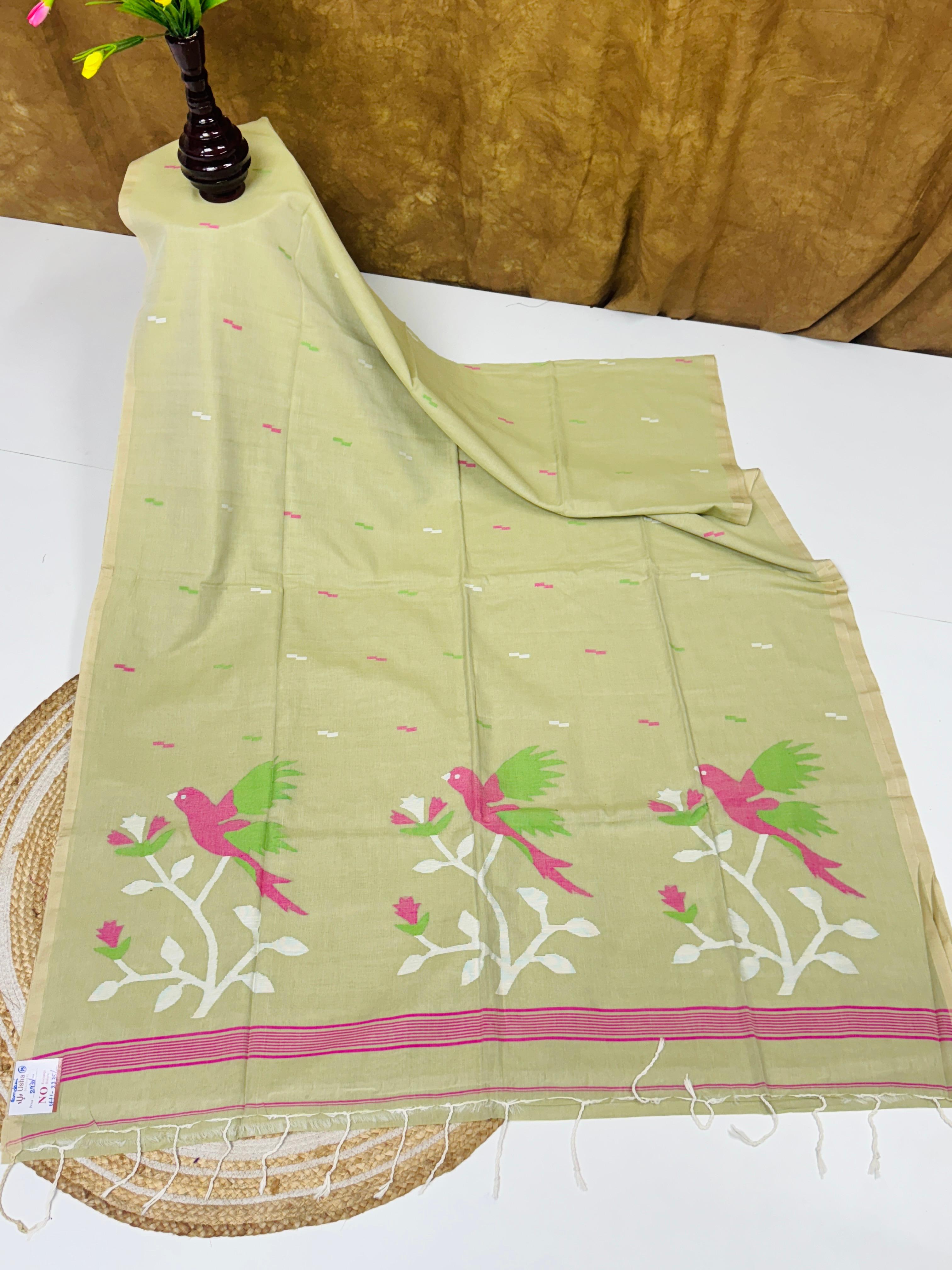 Pure Handloom Malcotton Saree