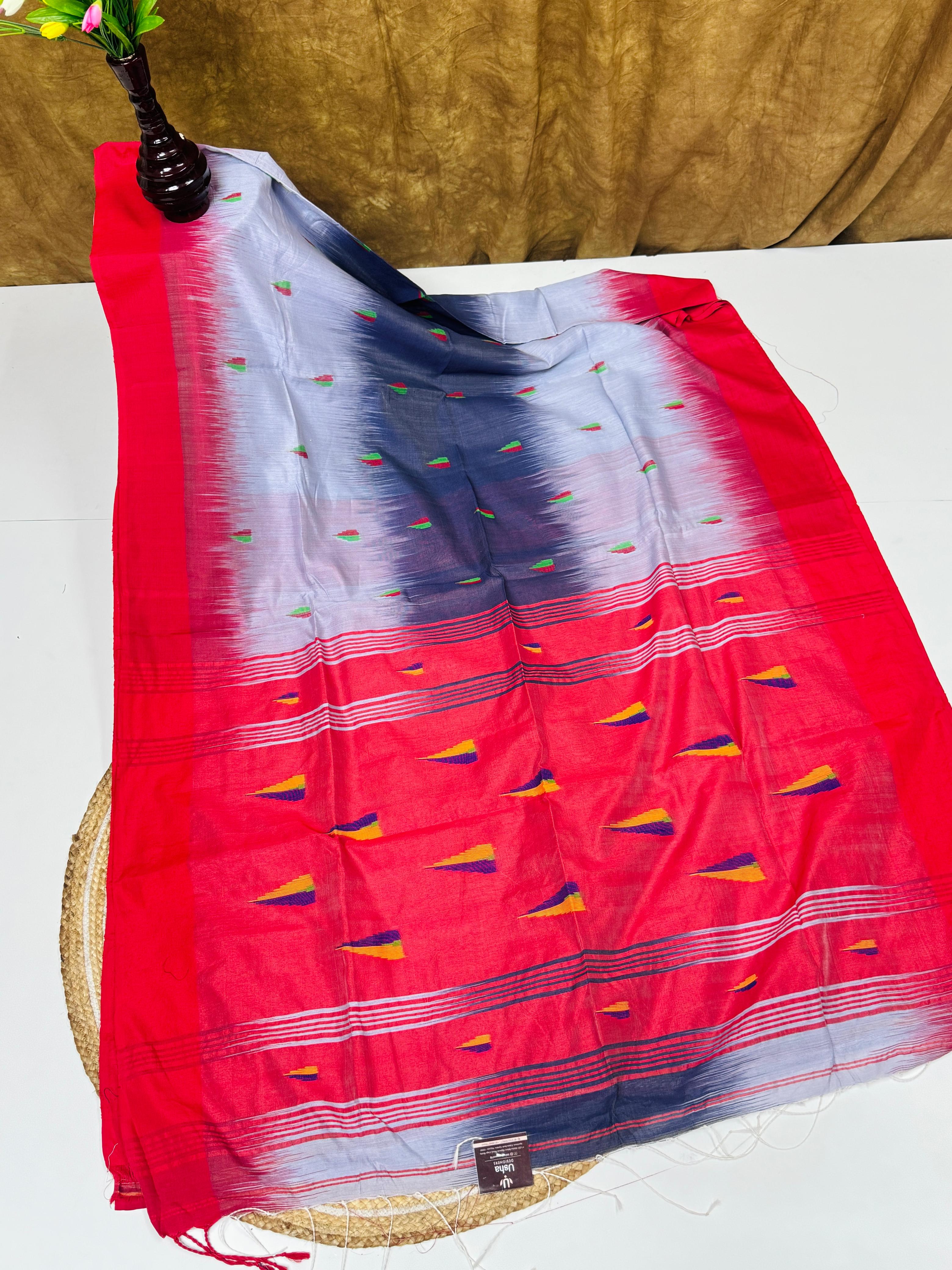 Handloom Chanderi Cotton Saree