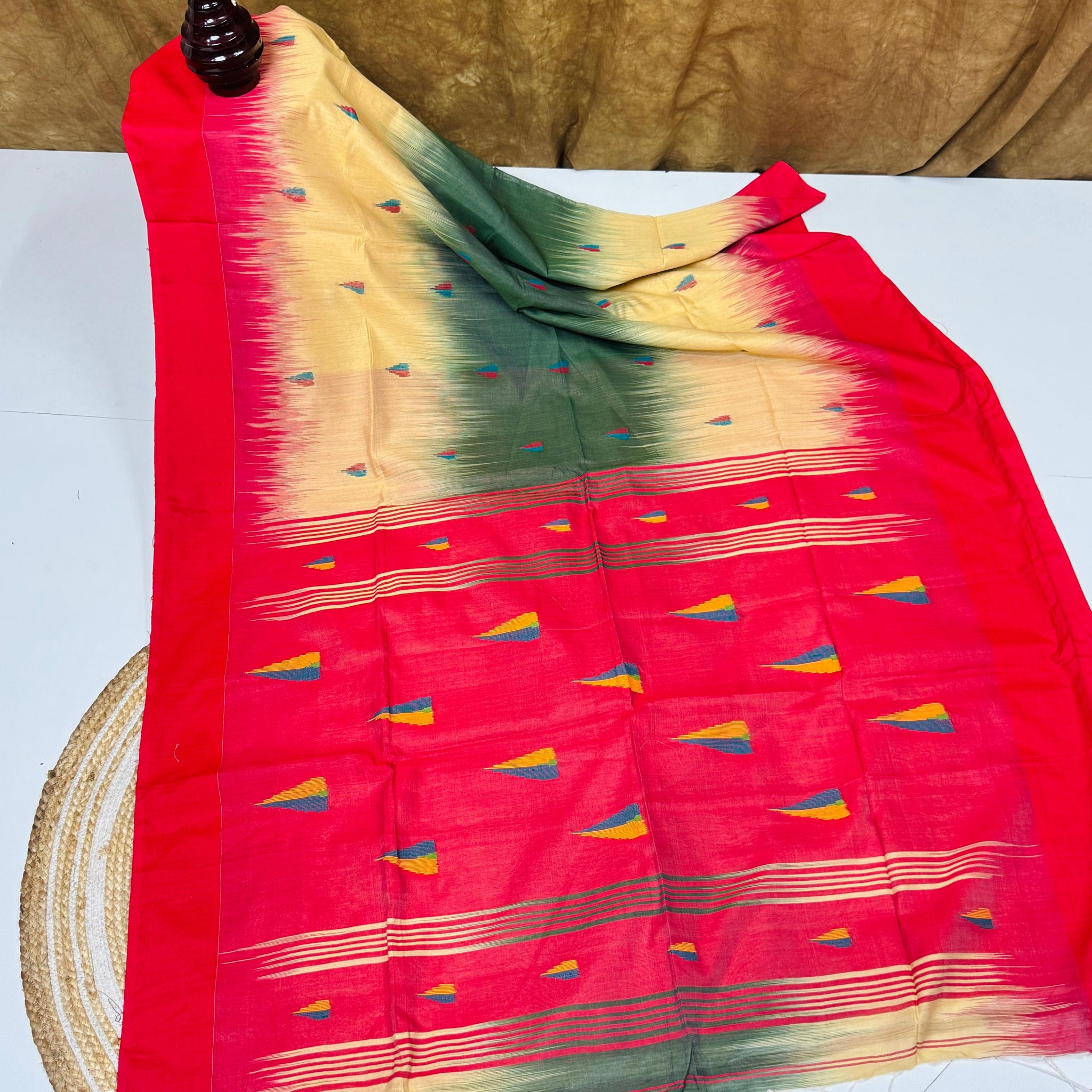 Handloom Chanderi Cotton Saree