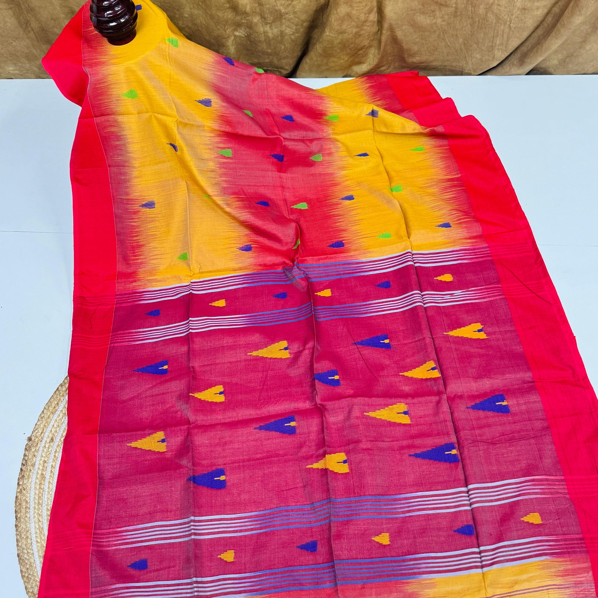Handloom Chanderi Cotton Saree