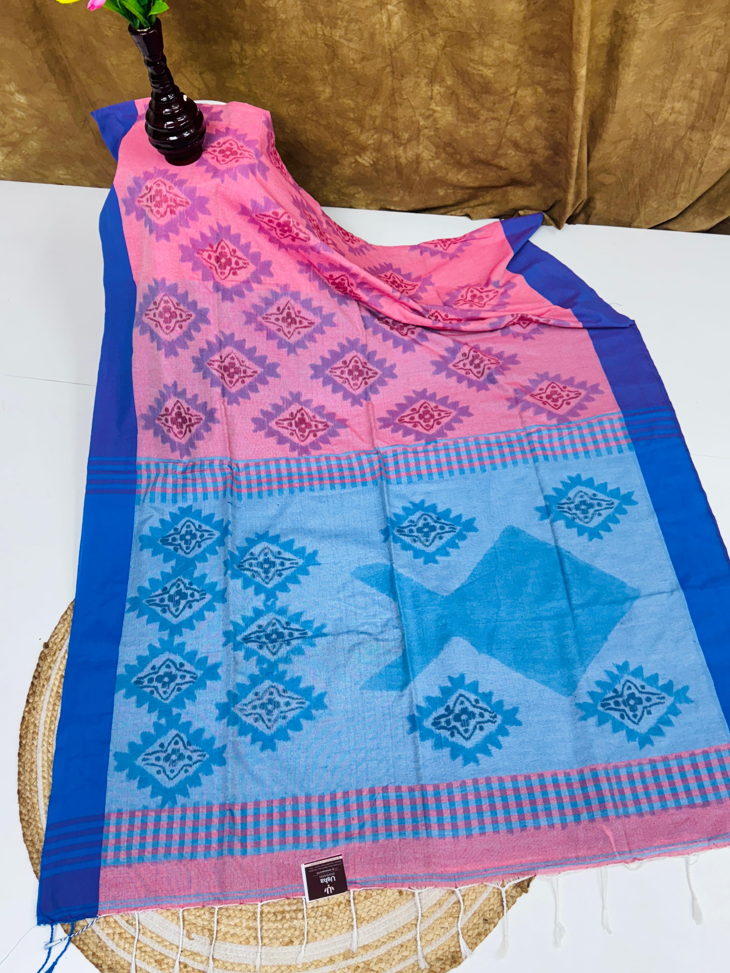 Handloom Pochampalli Cotton Saree