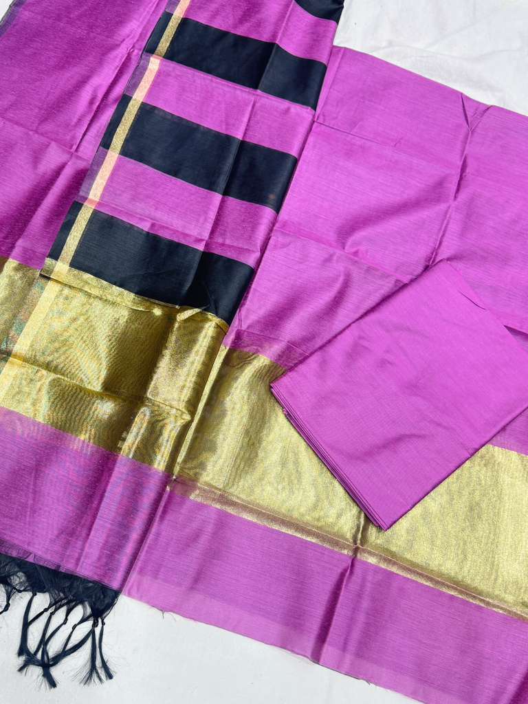 Chanderi Banarasi Pattu Dresses