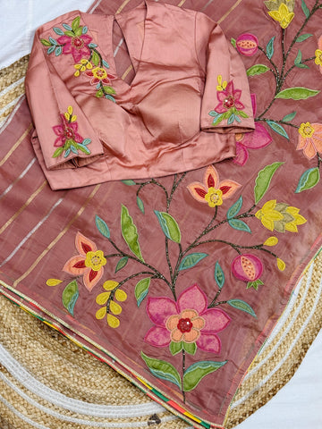 Pure Swiss Organza Sarees