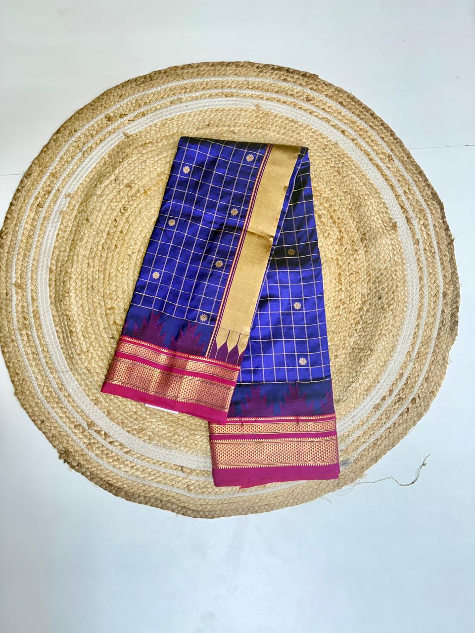 Pure Handloom Korvai Pattu Saree