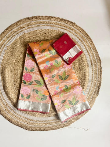 Pure Handloom Jari Kota