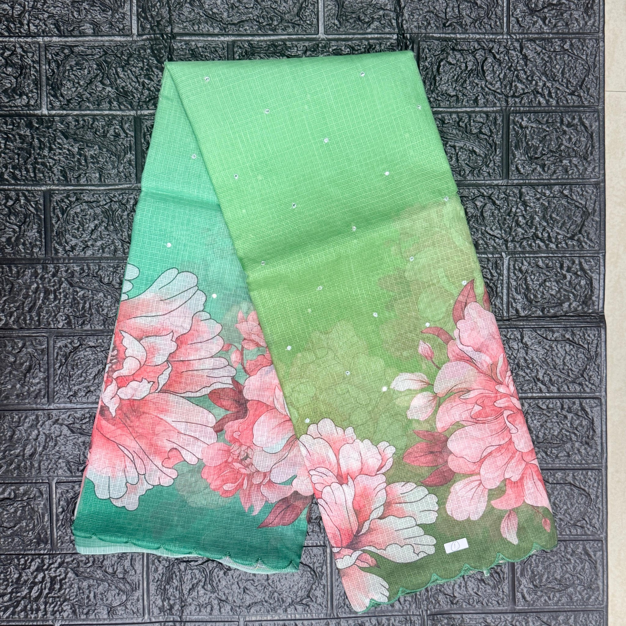 Silk Kota Cut Work Sarees