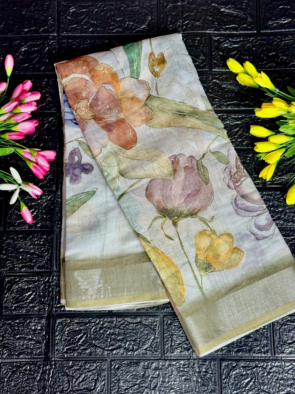 Pure Lenin Sierra Saree