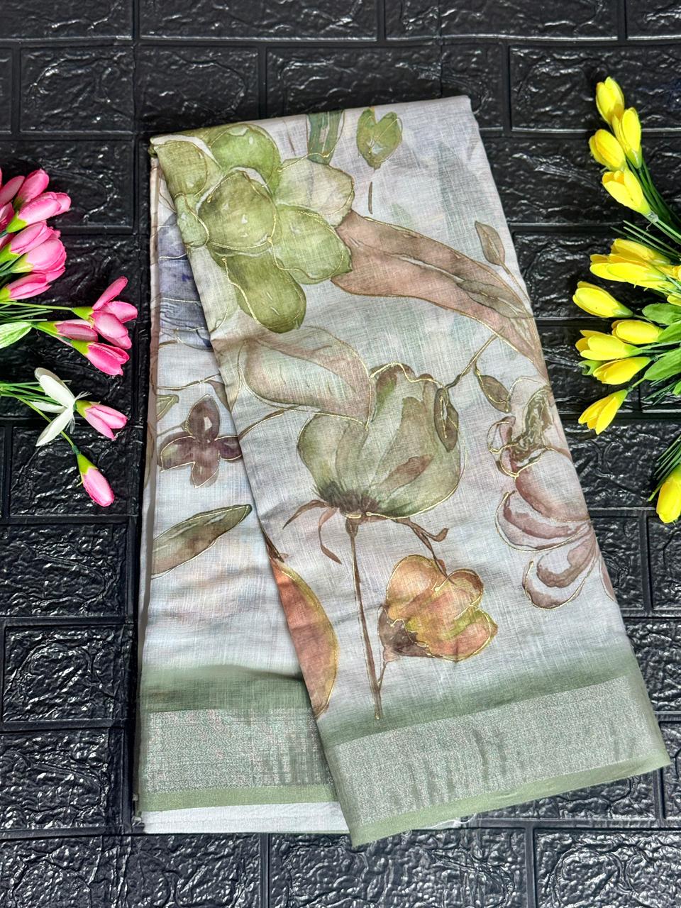 Pure Lenin Sierra Saree