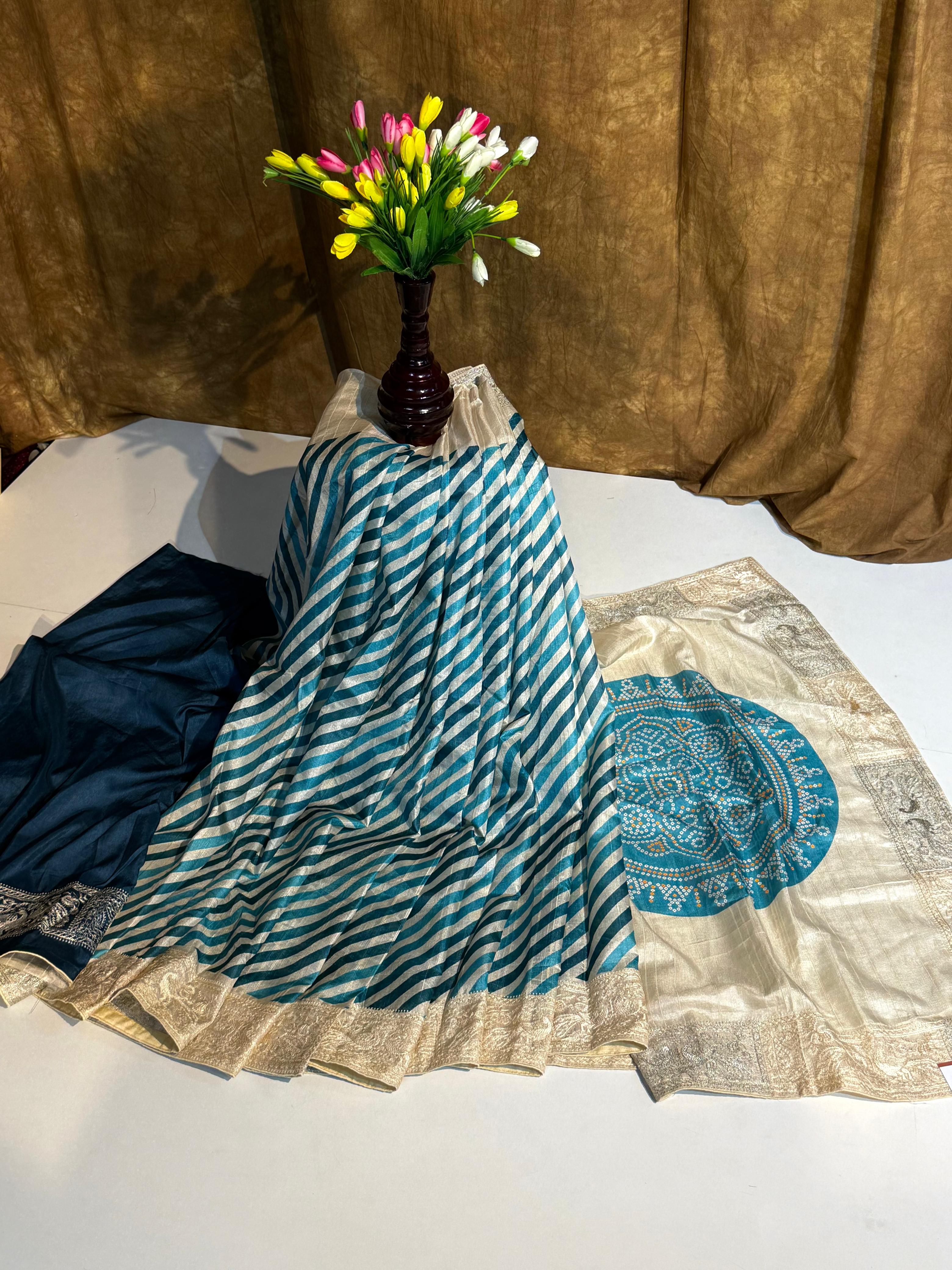 Malai Tusser Sarees