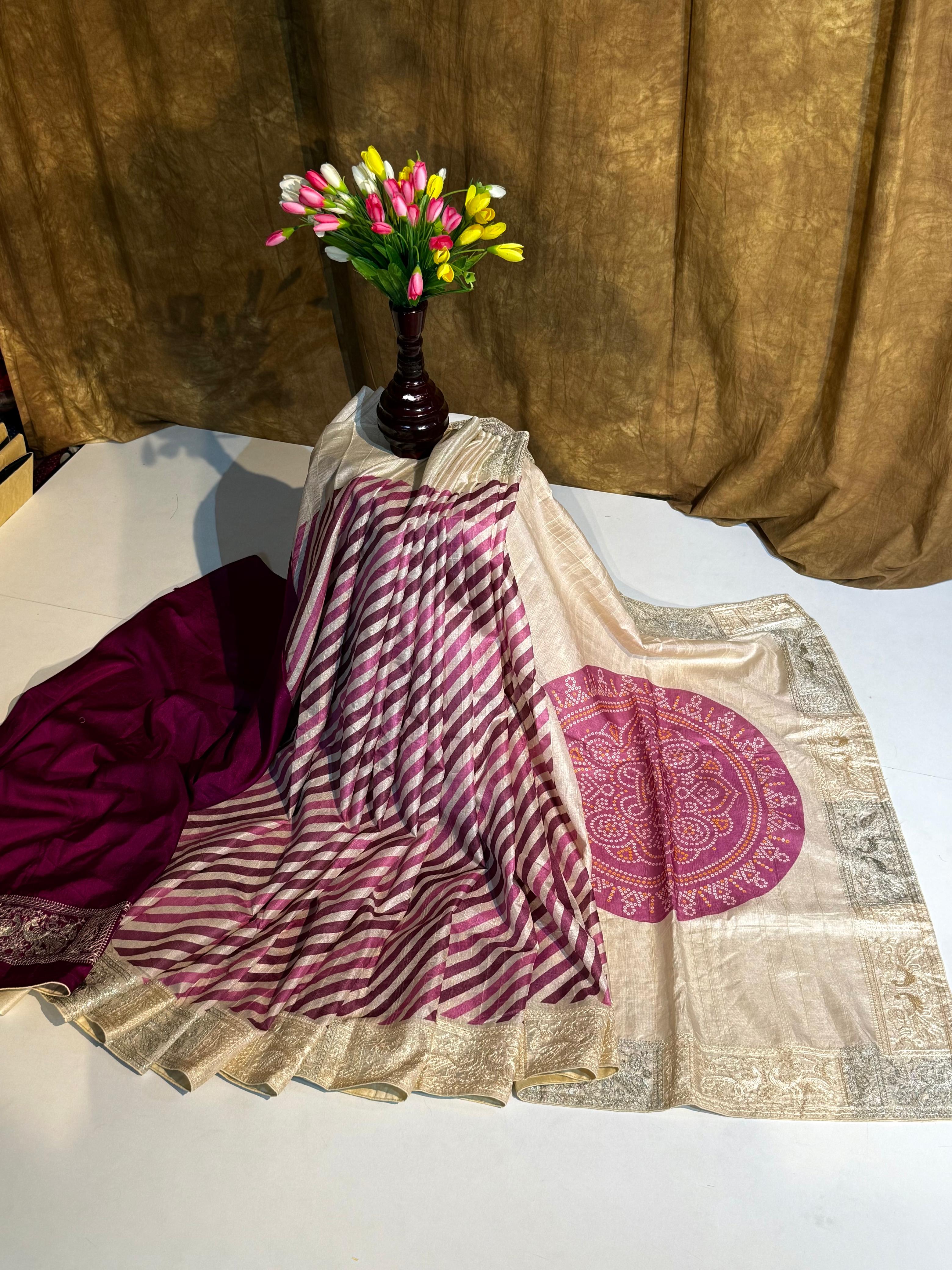 Malai Tusser Sarees