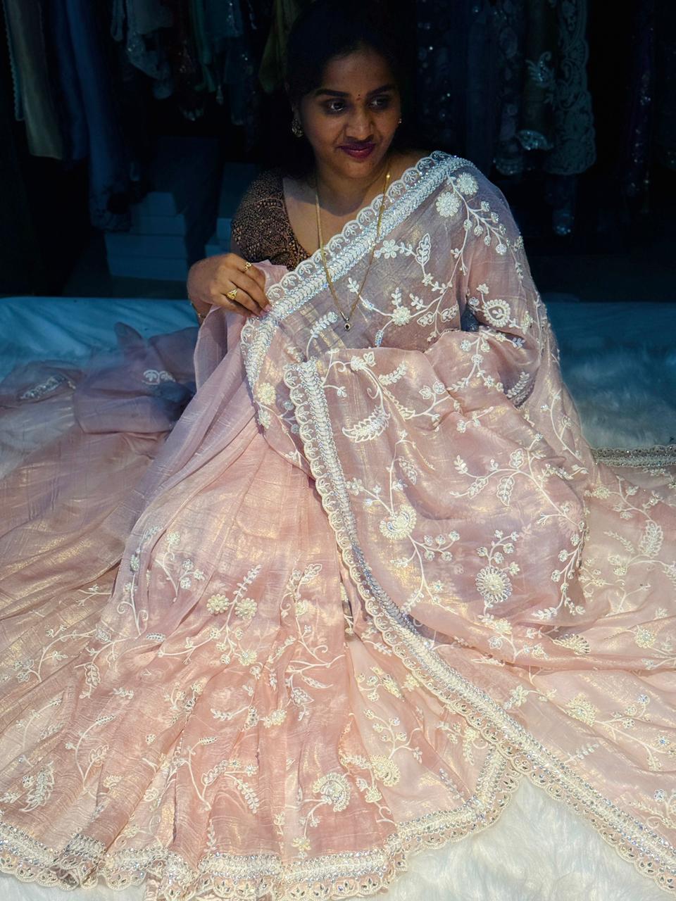 High Party Wear Sarees