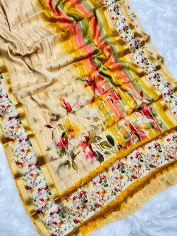 Handloom Chiffon Sarees