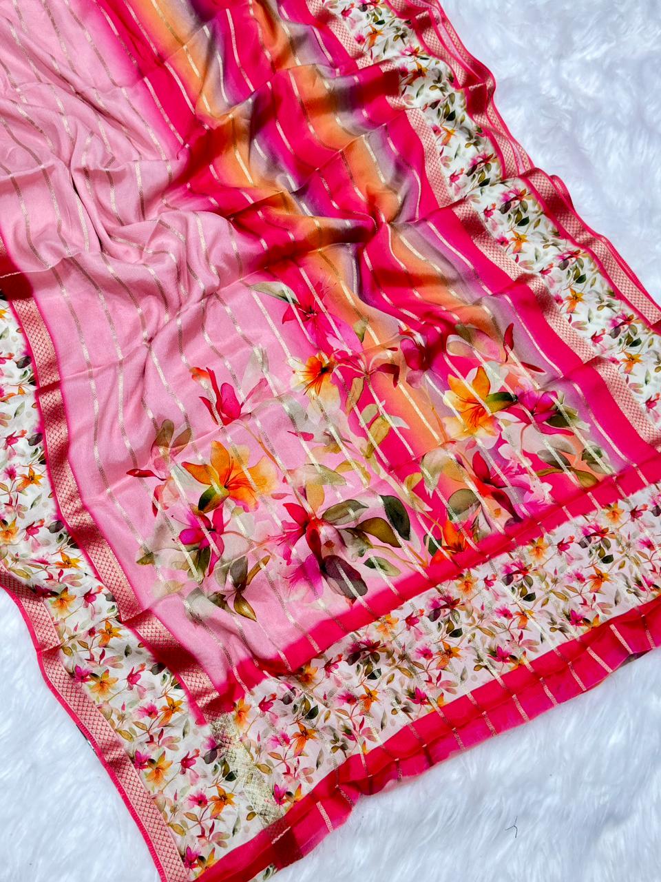 Handloom Chiffon Sarees