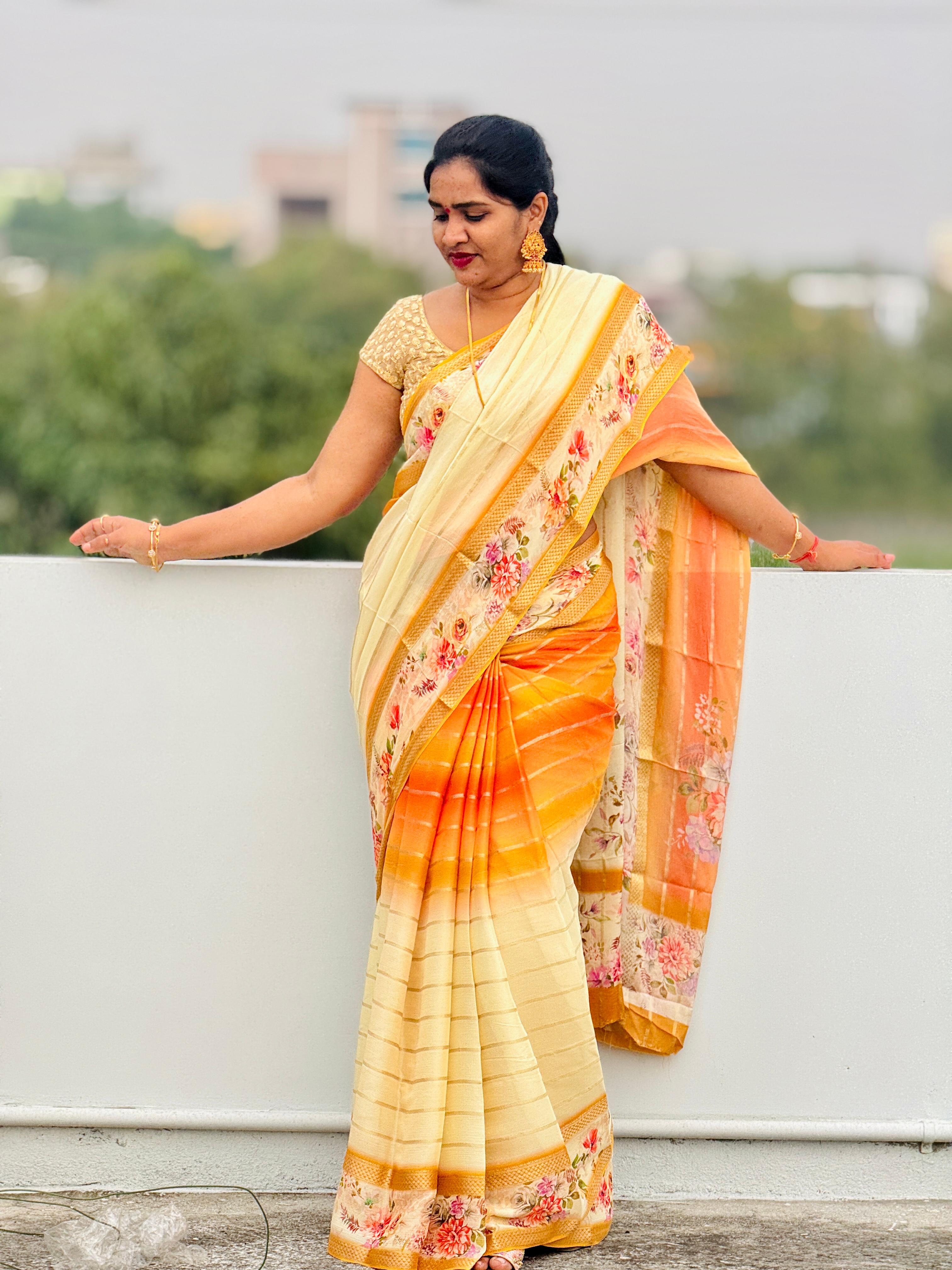 Pure Chiffon Sarees