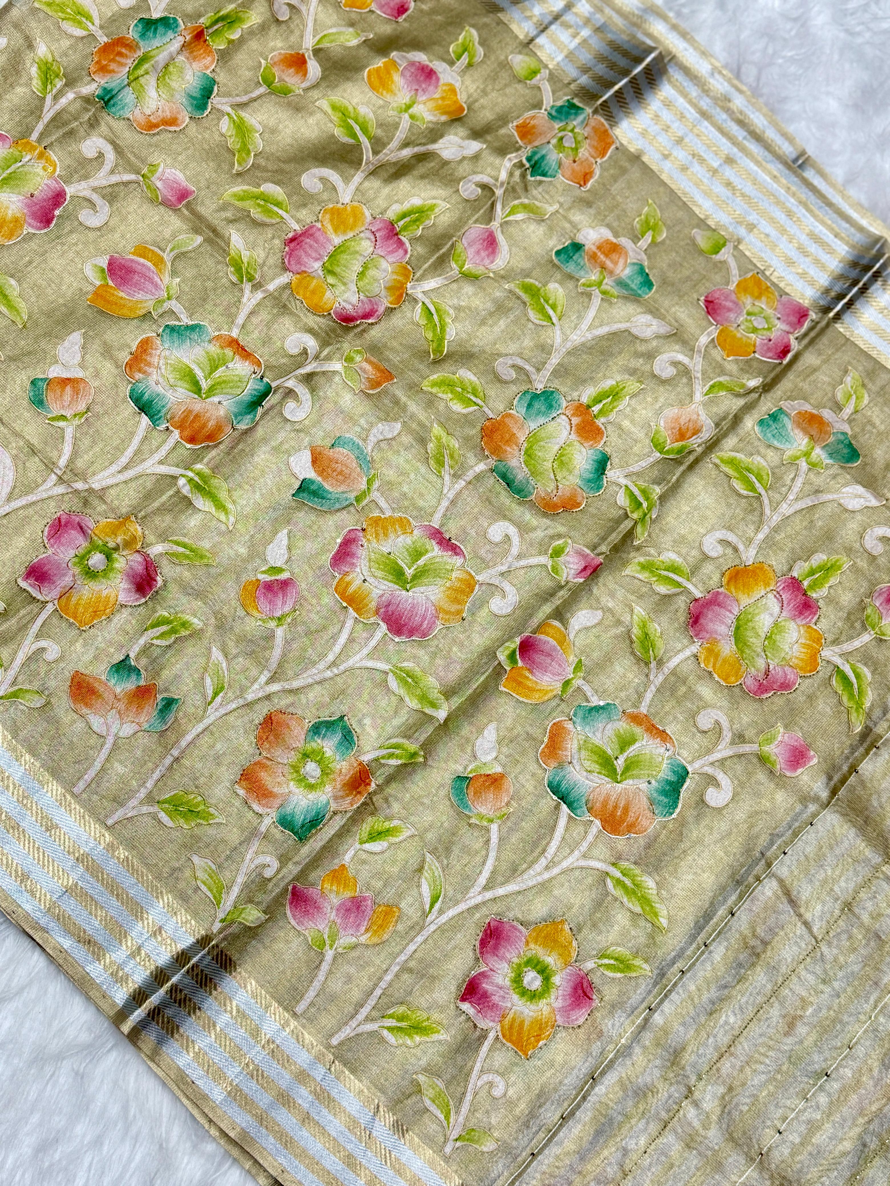 Premium Benarasi Tissue Saree