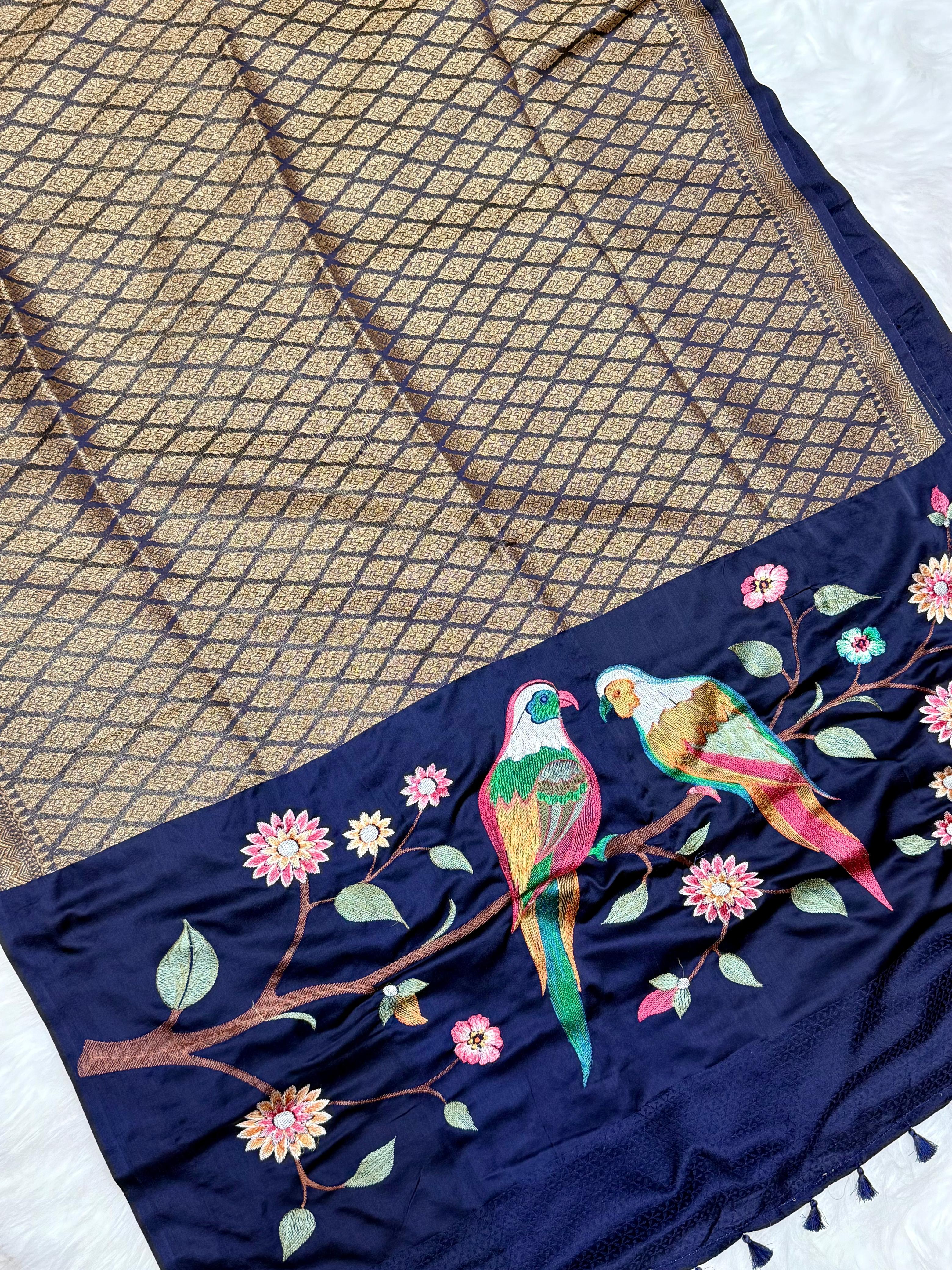 Premium Benarasi Dupiyan Silk Saree