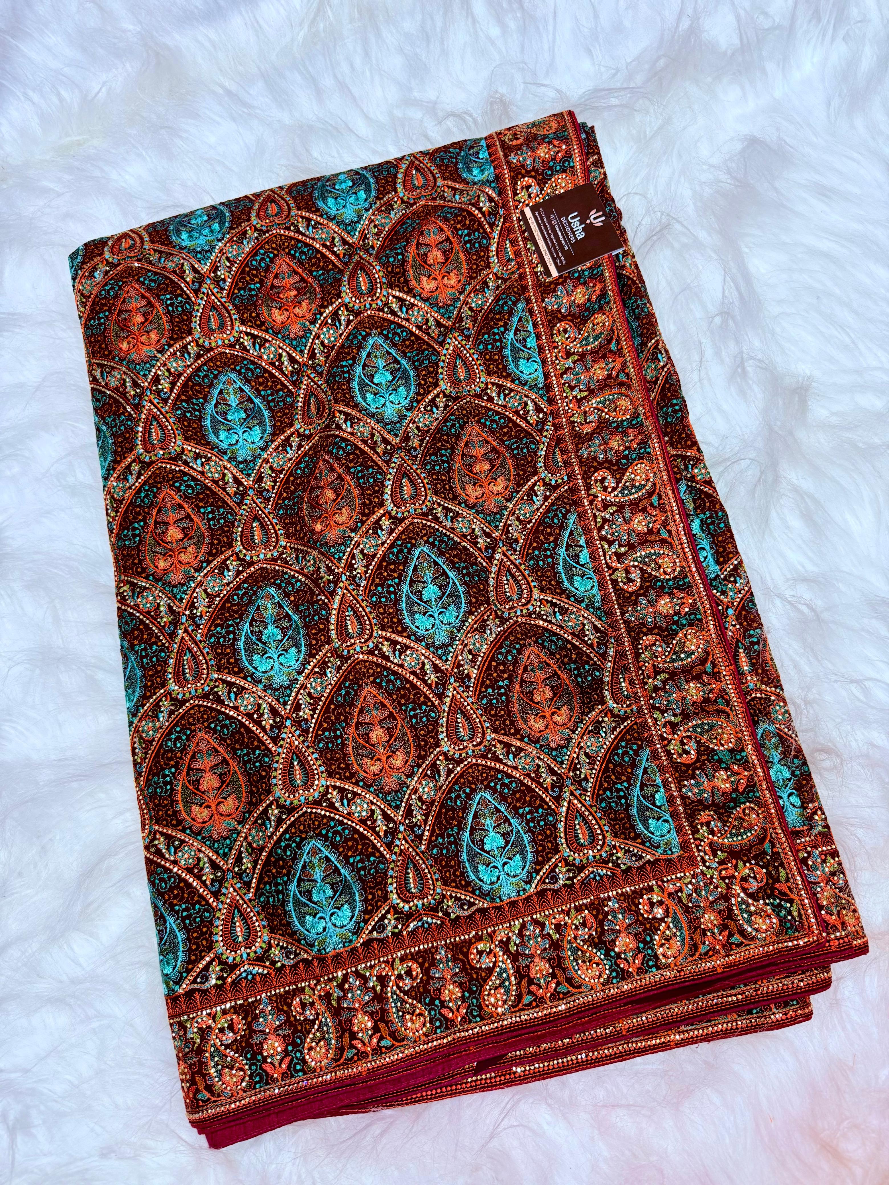 Kashmiri Work Sarees