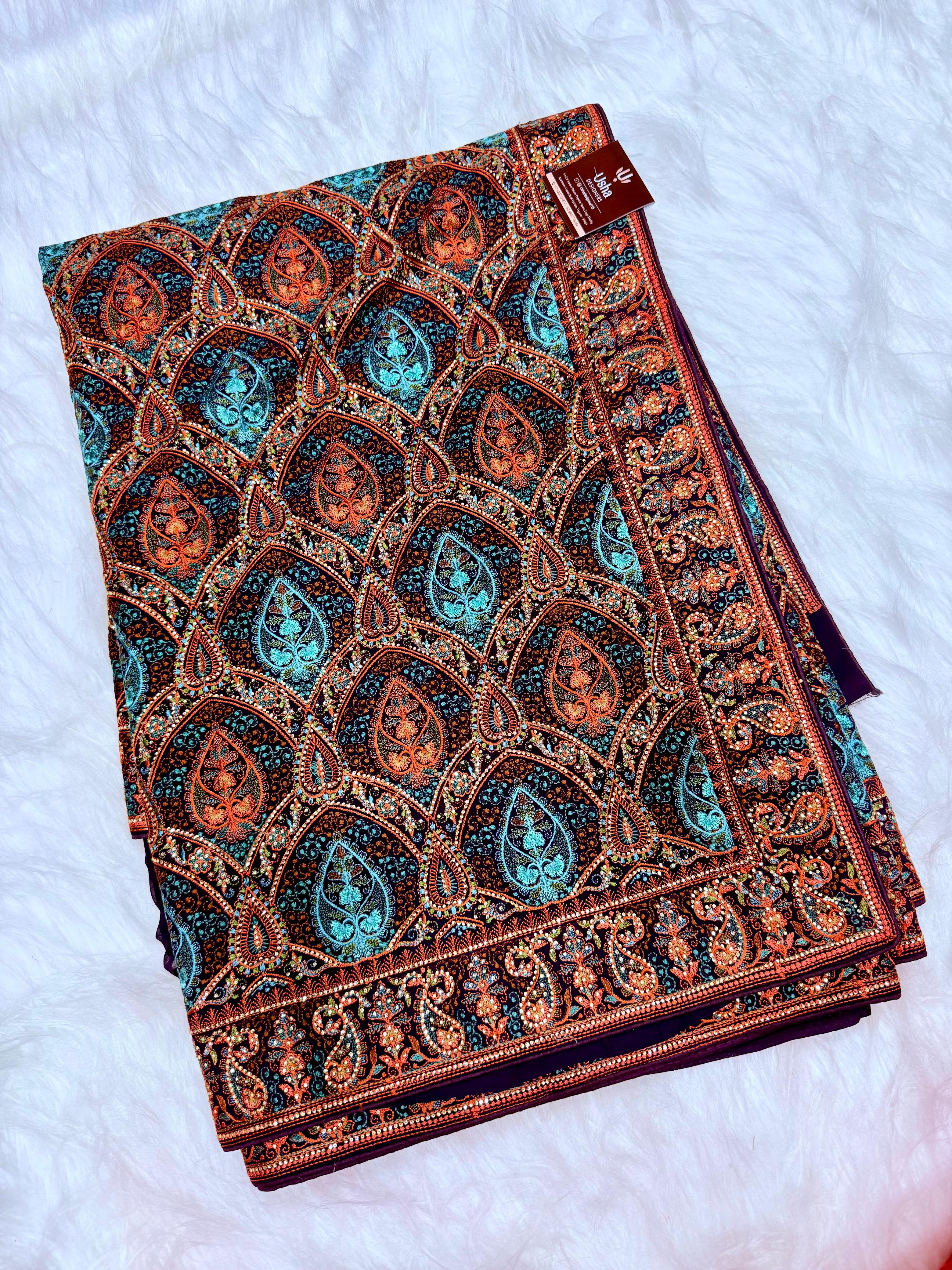 Kashmiri Work Sarees
