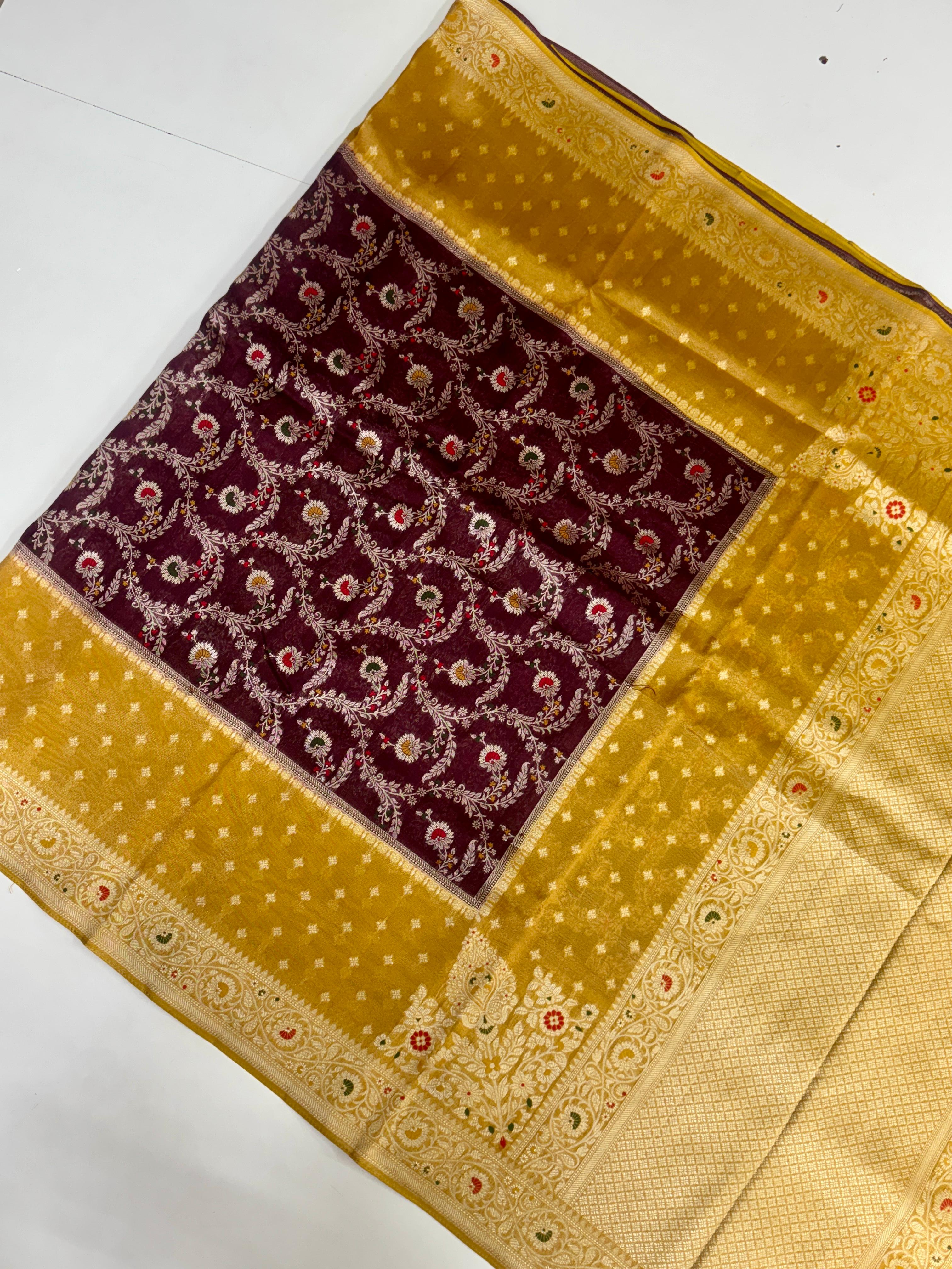 Benarasi Kora Silk