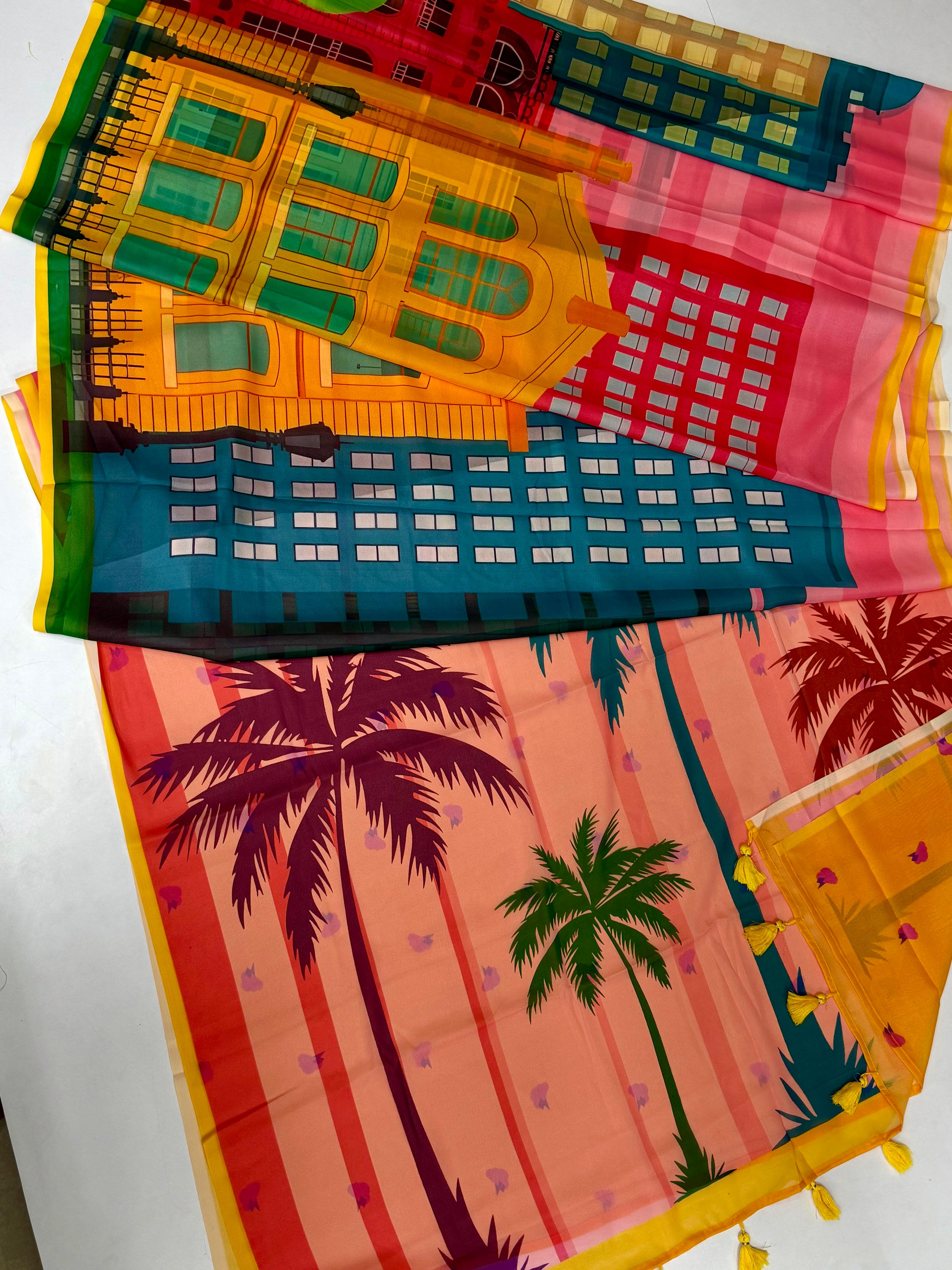 Birla Georgette Sarees