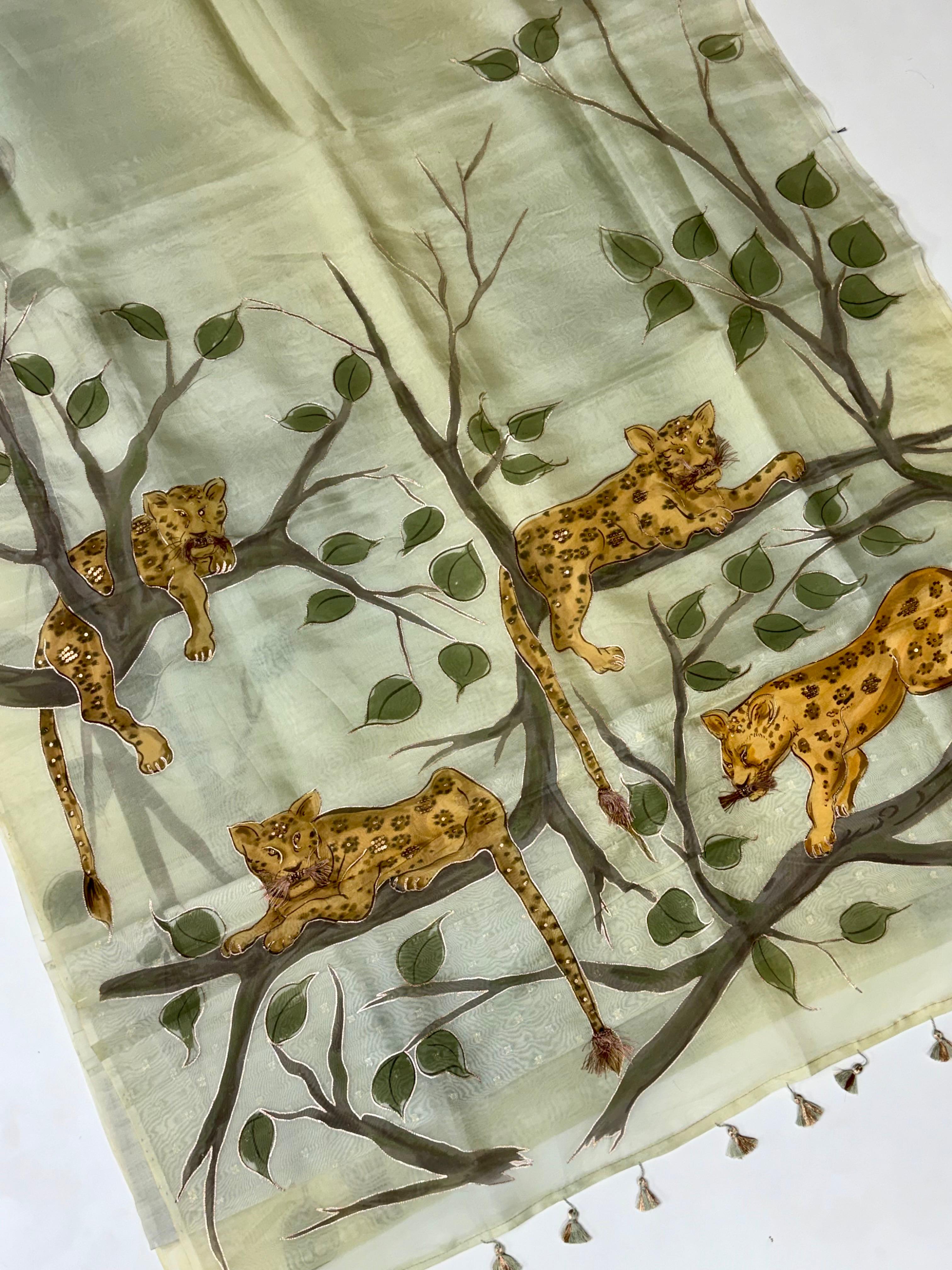 Pure Pattu Handloom Organza