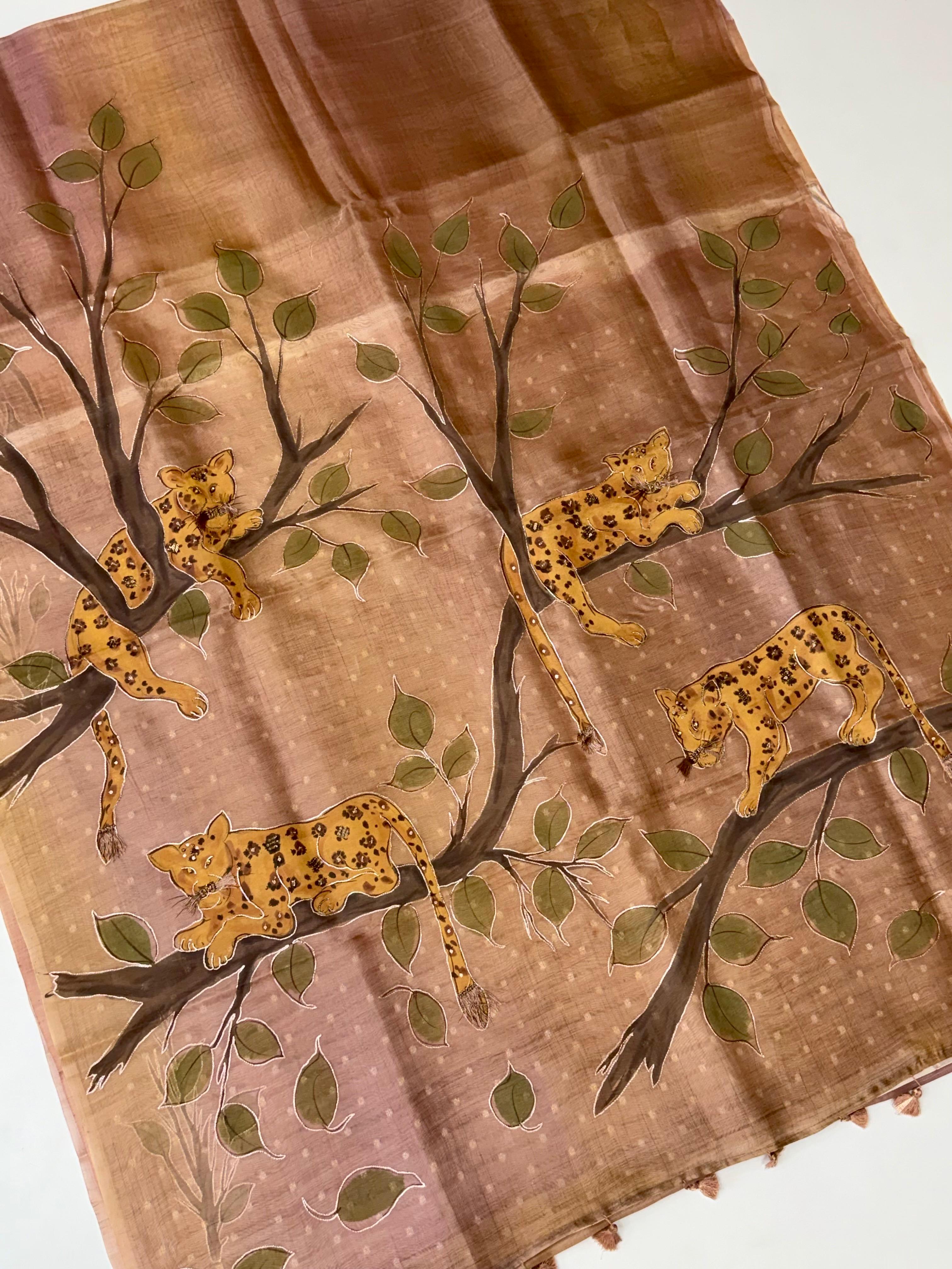 Pure Pattu Handloom Organza