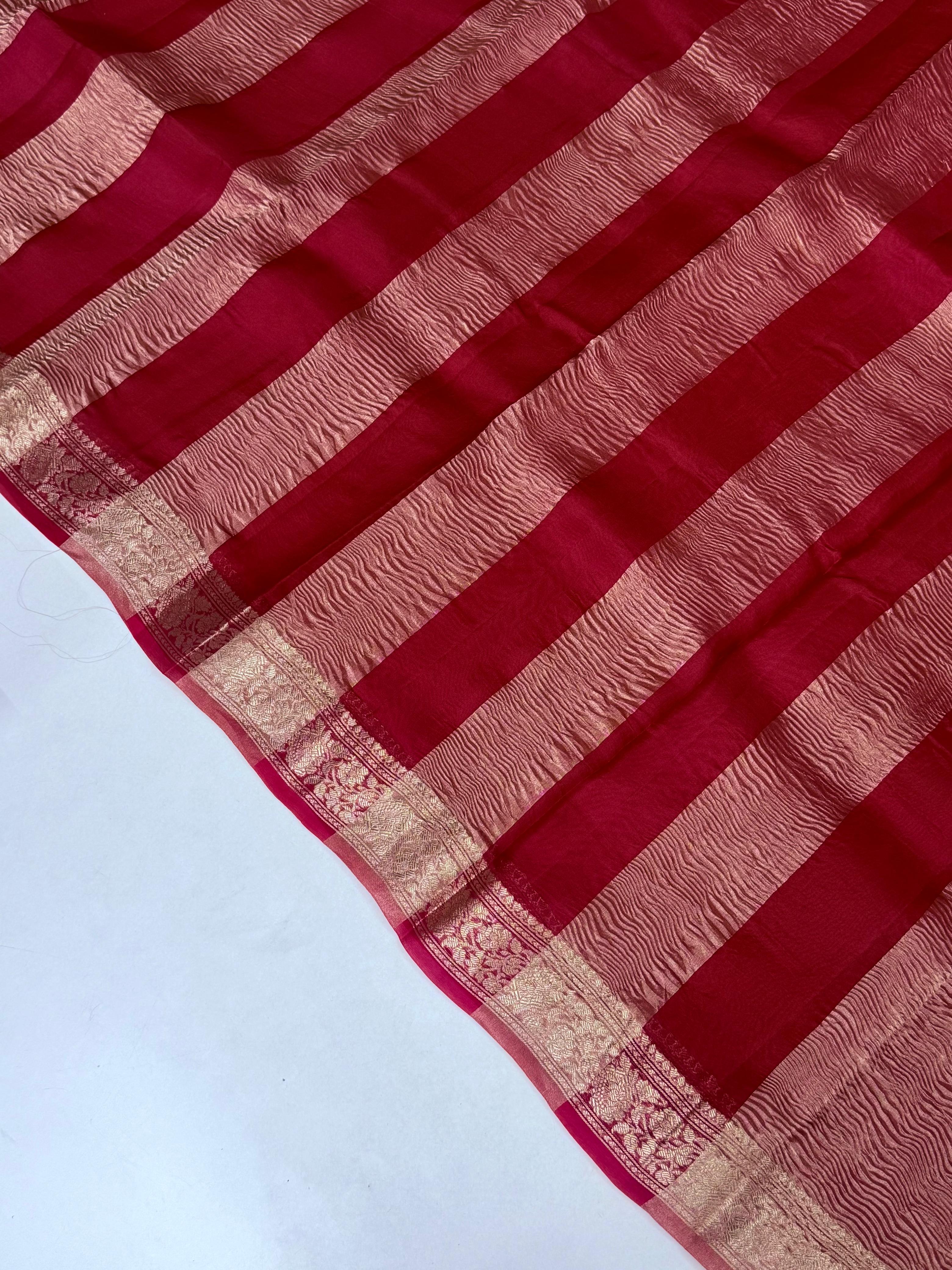 Premium Maslin Silk With Tissue Fusion