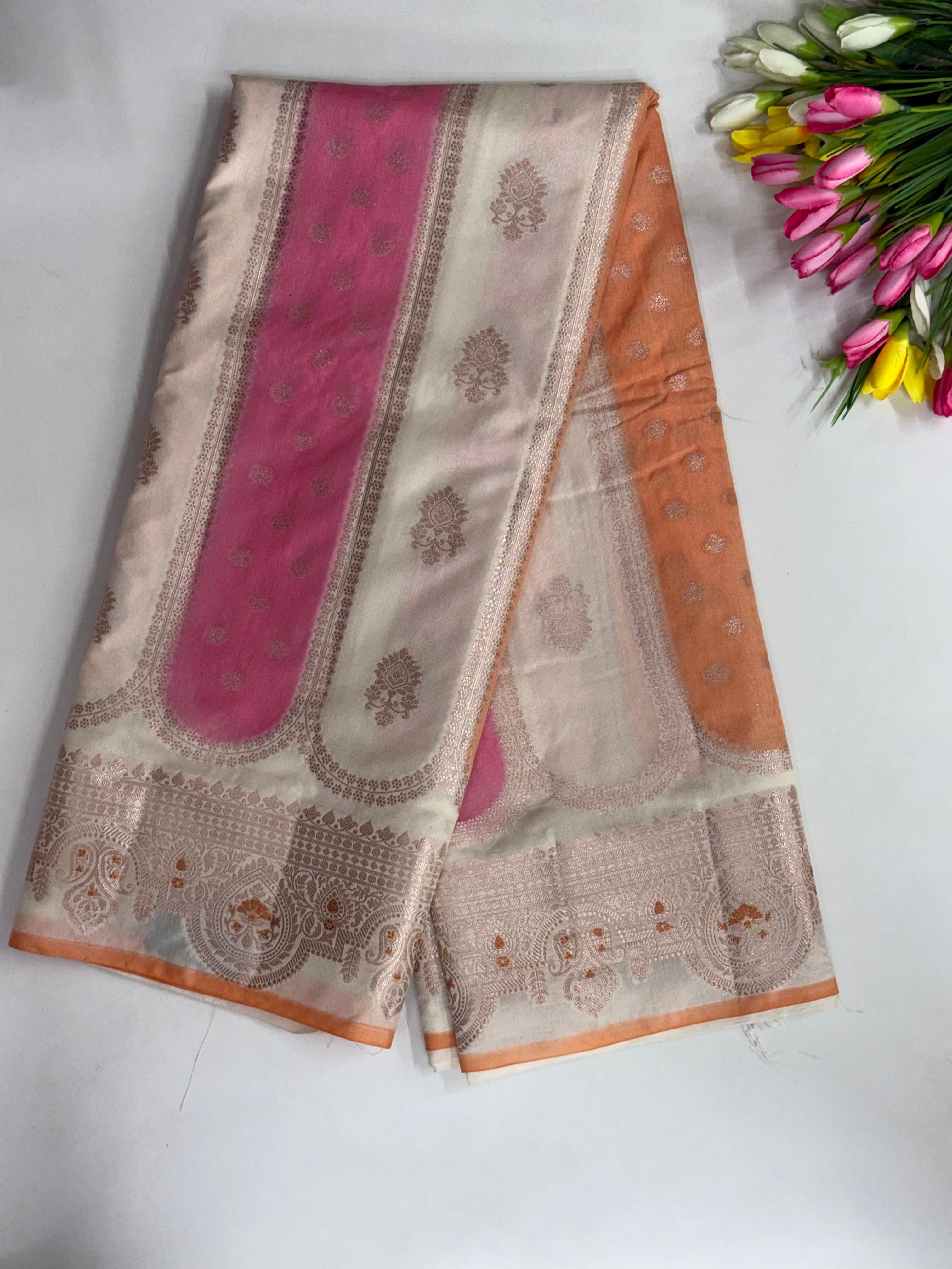 Kora Benaras With Rankad Style