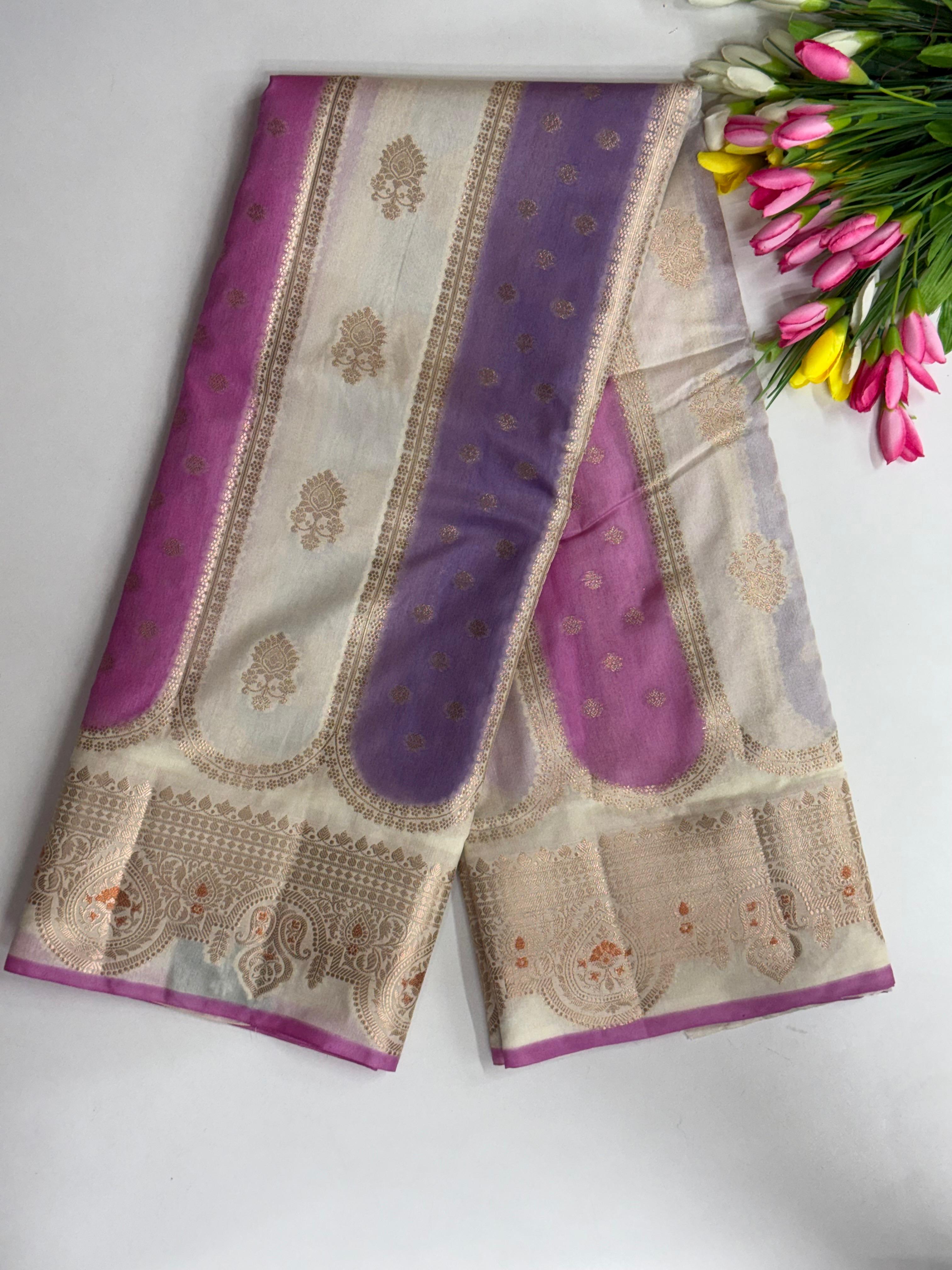 Kora Benaras With Rankad Style