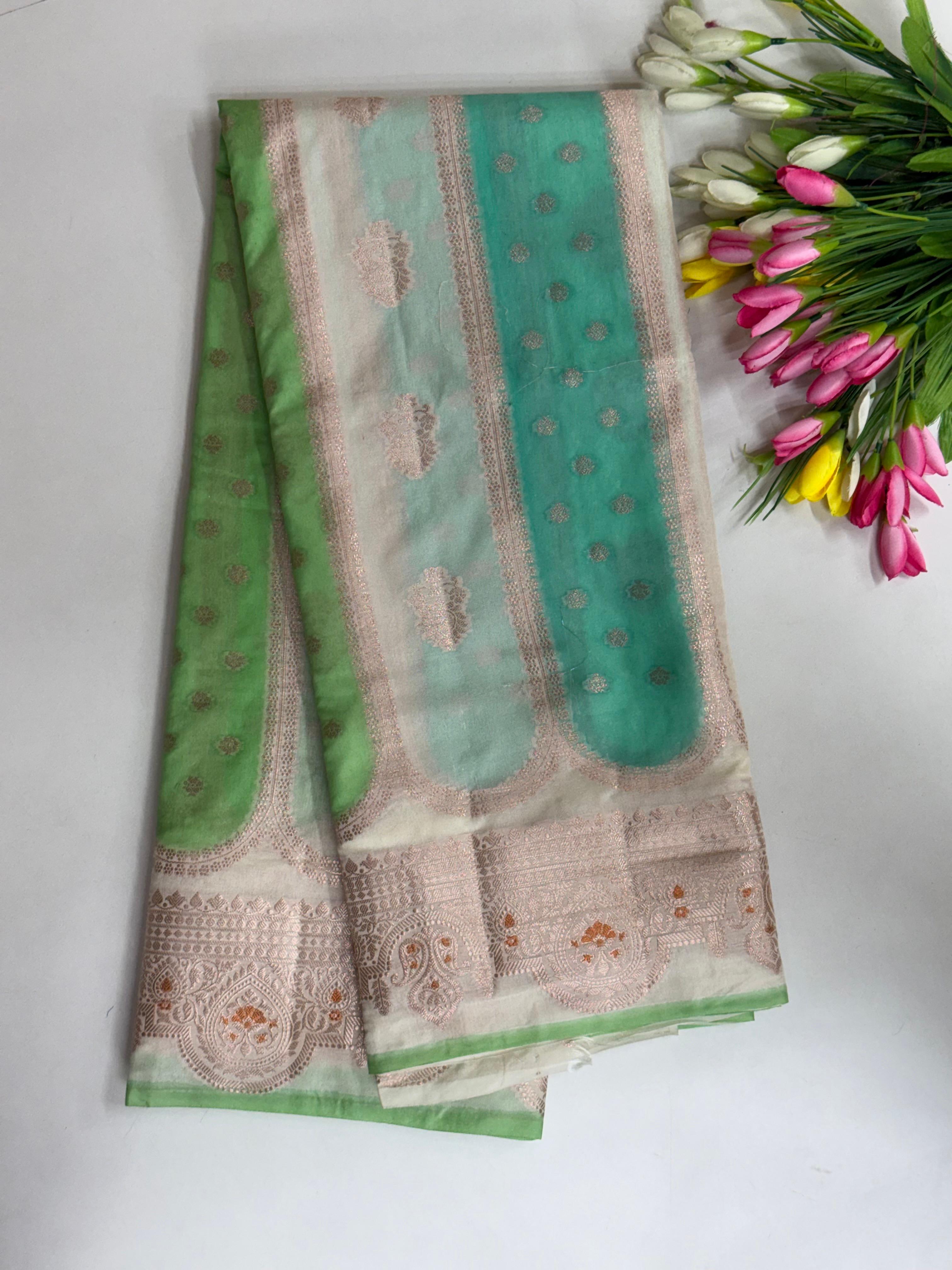 Kora Benaras With Rankad Style