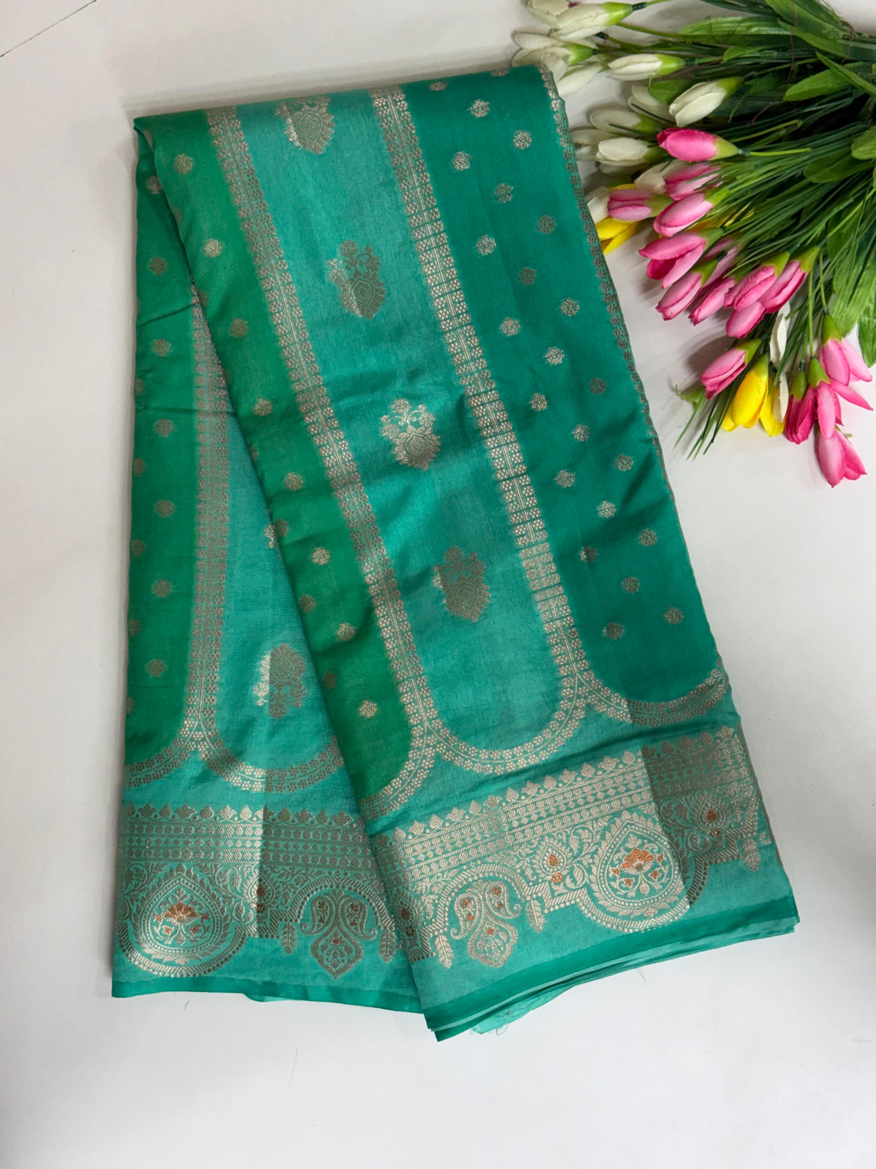 Kora Benaras With Rankad Style