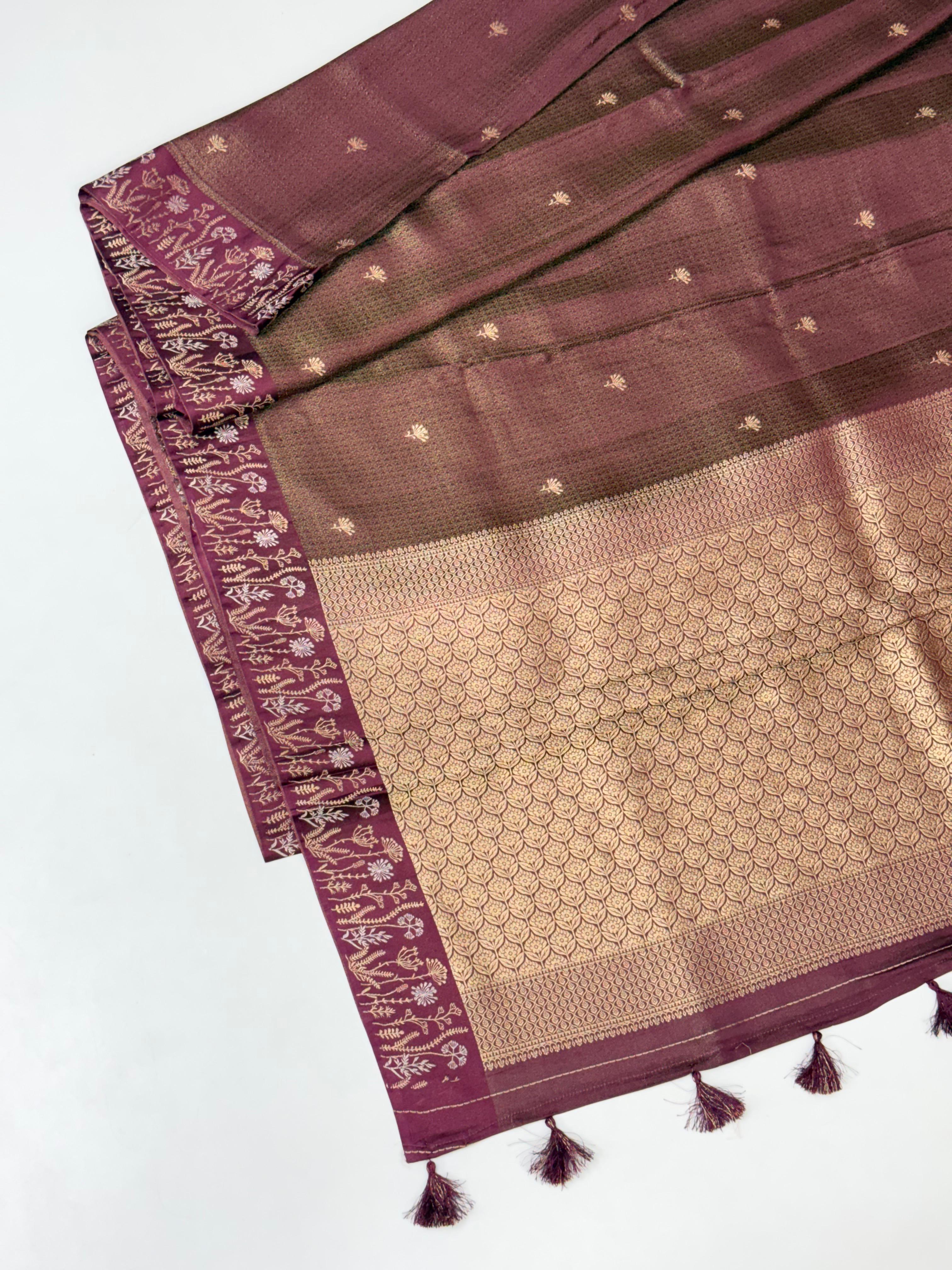 Premium Mashru Satin Sarees