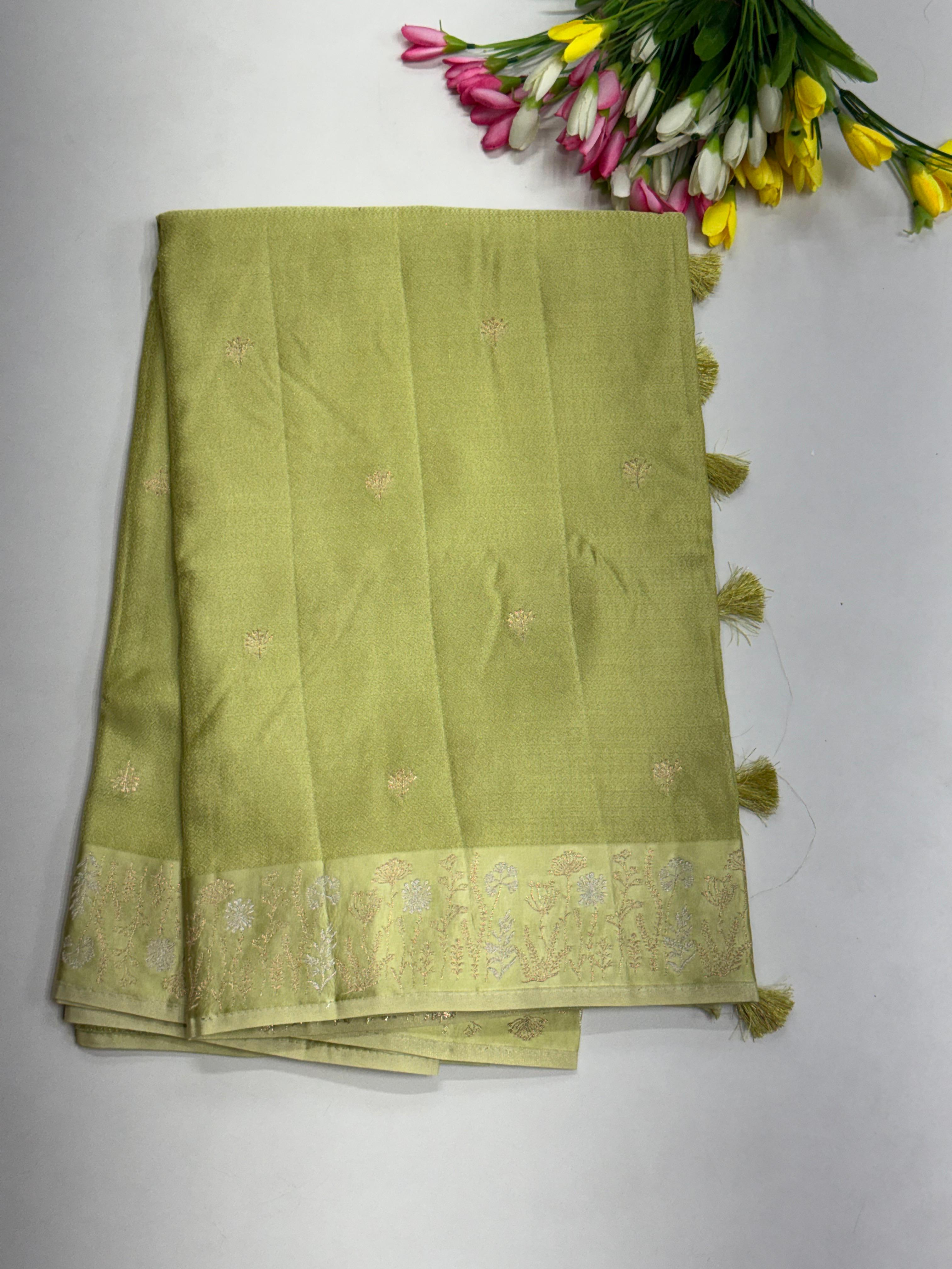 Premium Mashru Satin Sarees