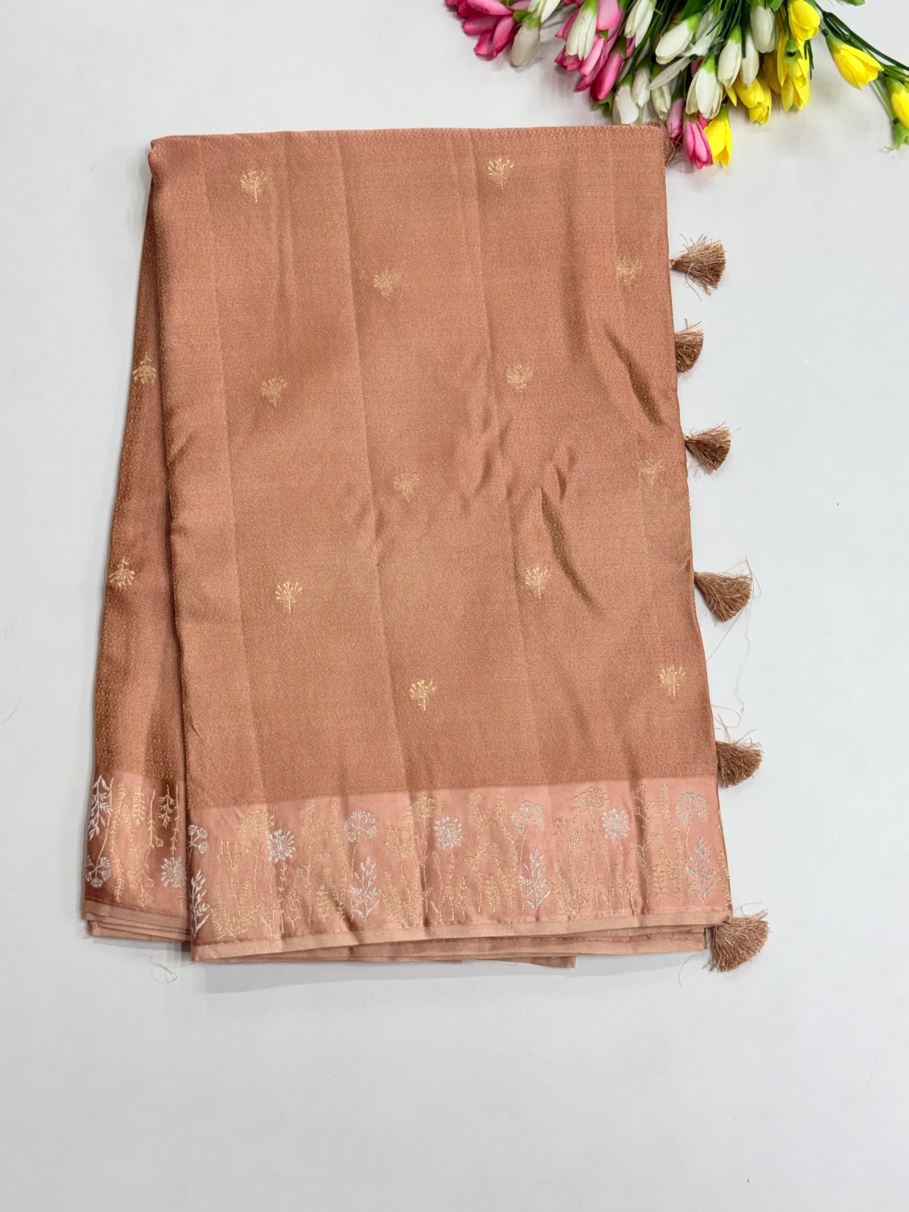Premium Mashru Satin Sarees