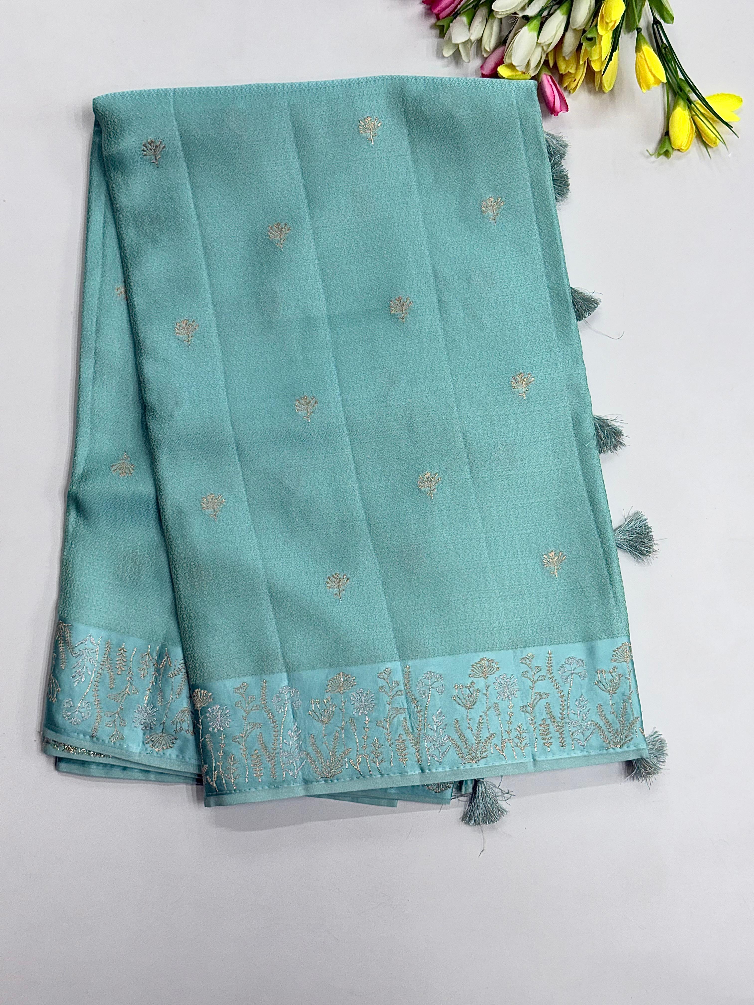 Premium Mashru Satin Sarees