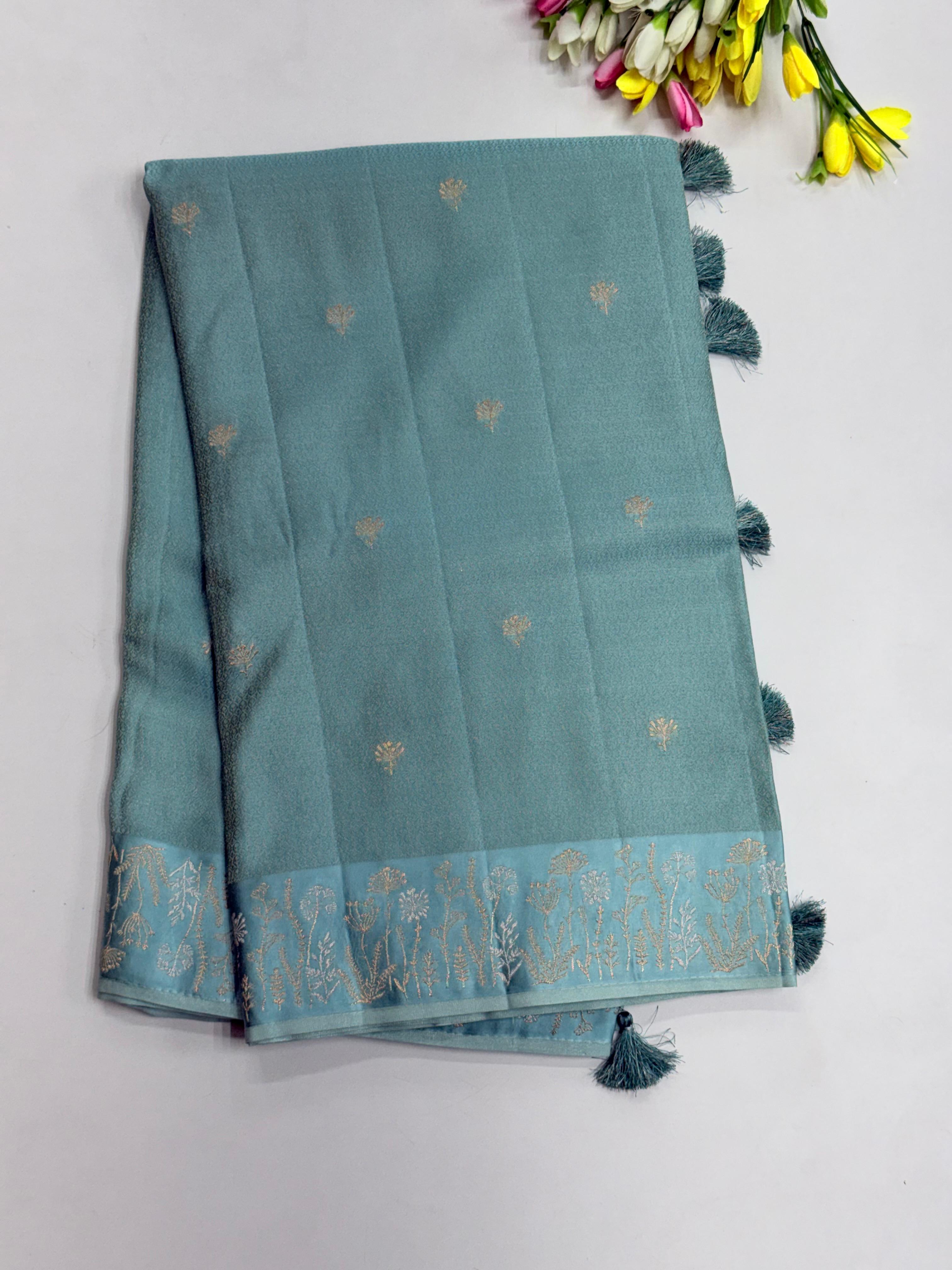 Premium Mashru Satin Sarees