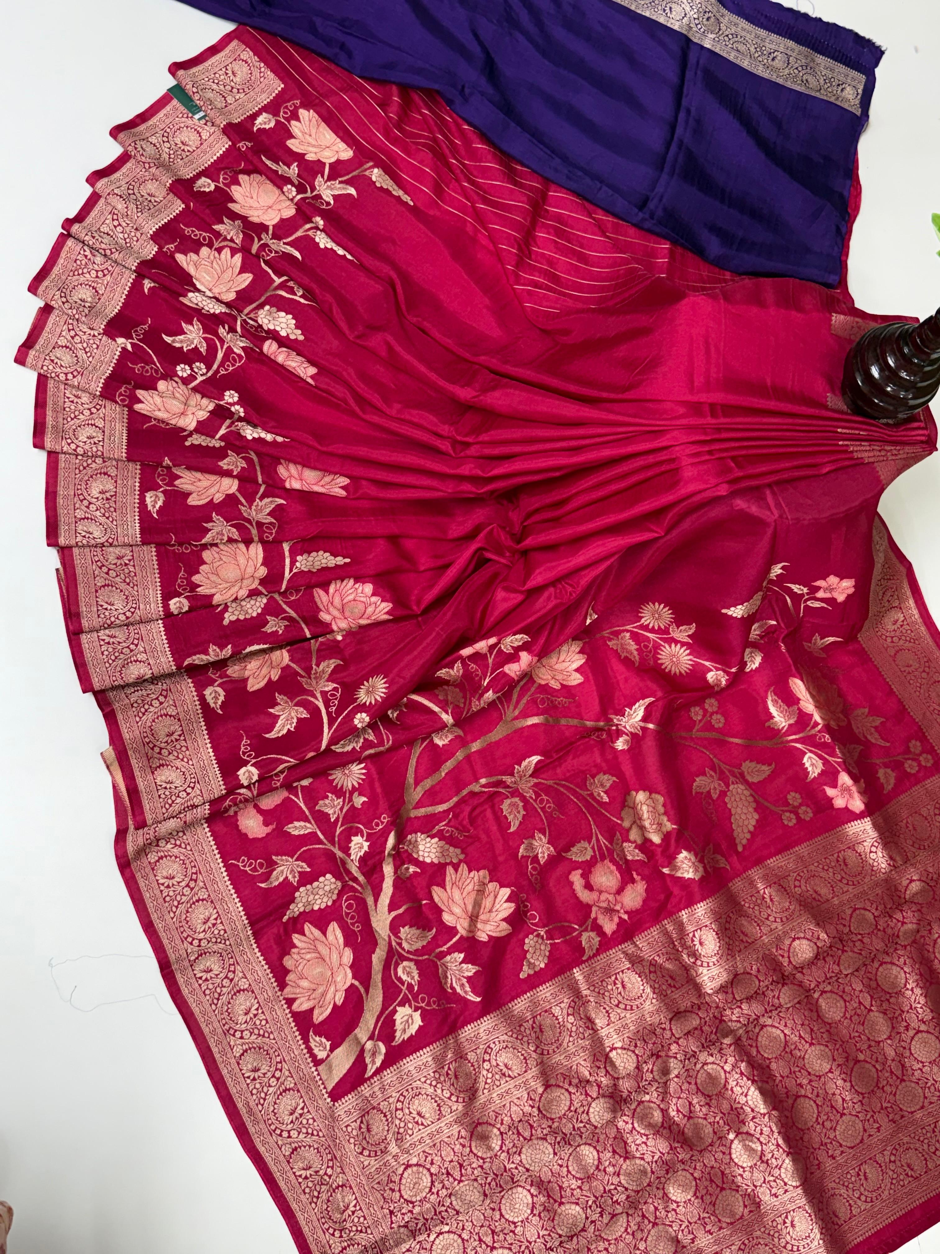 Russiasn Benarasi saree