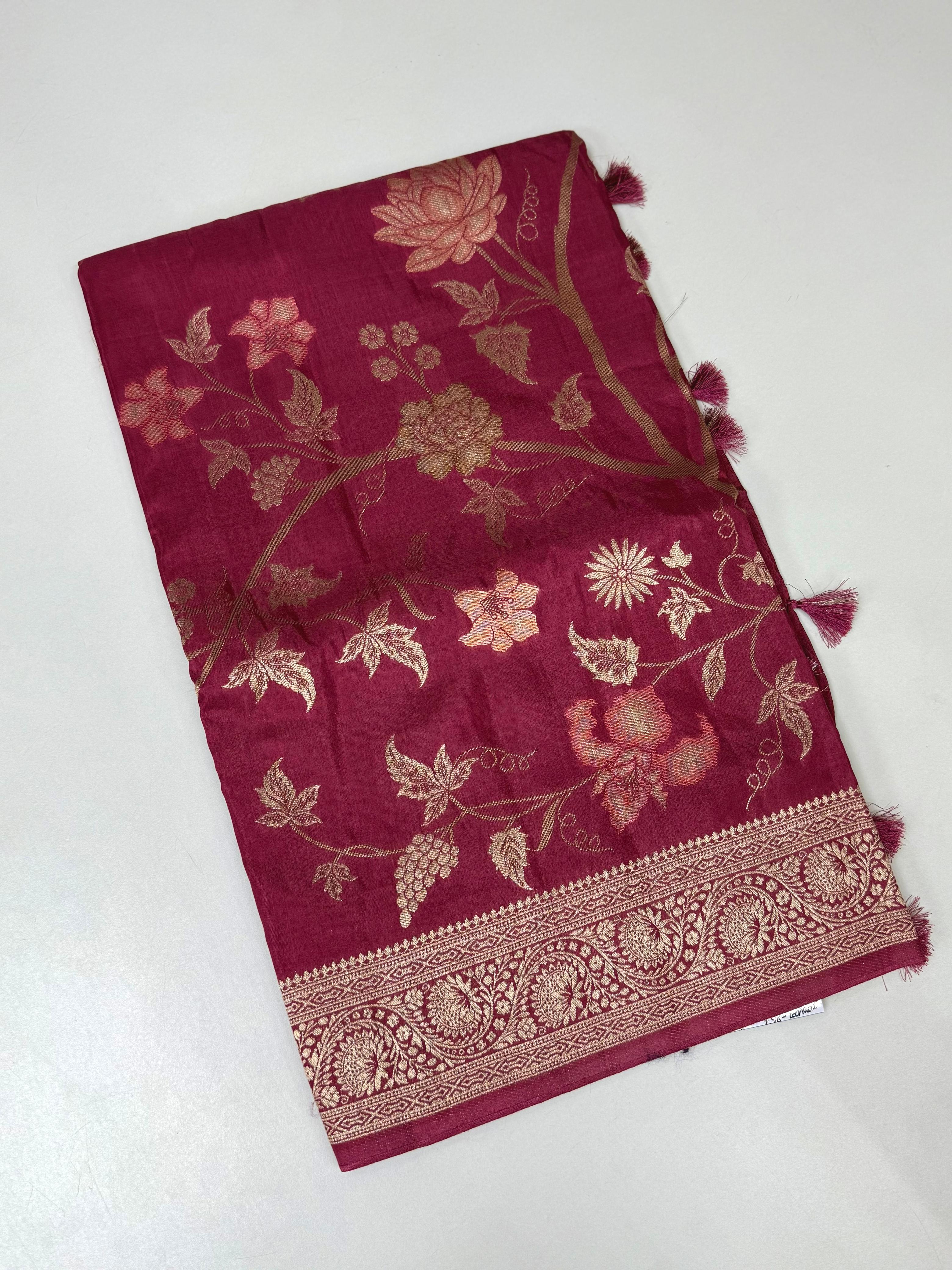 Russiasn Benarasi saree