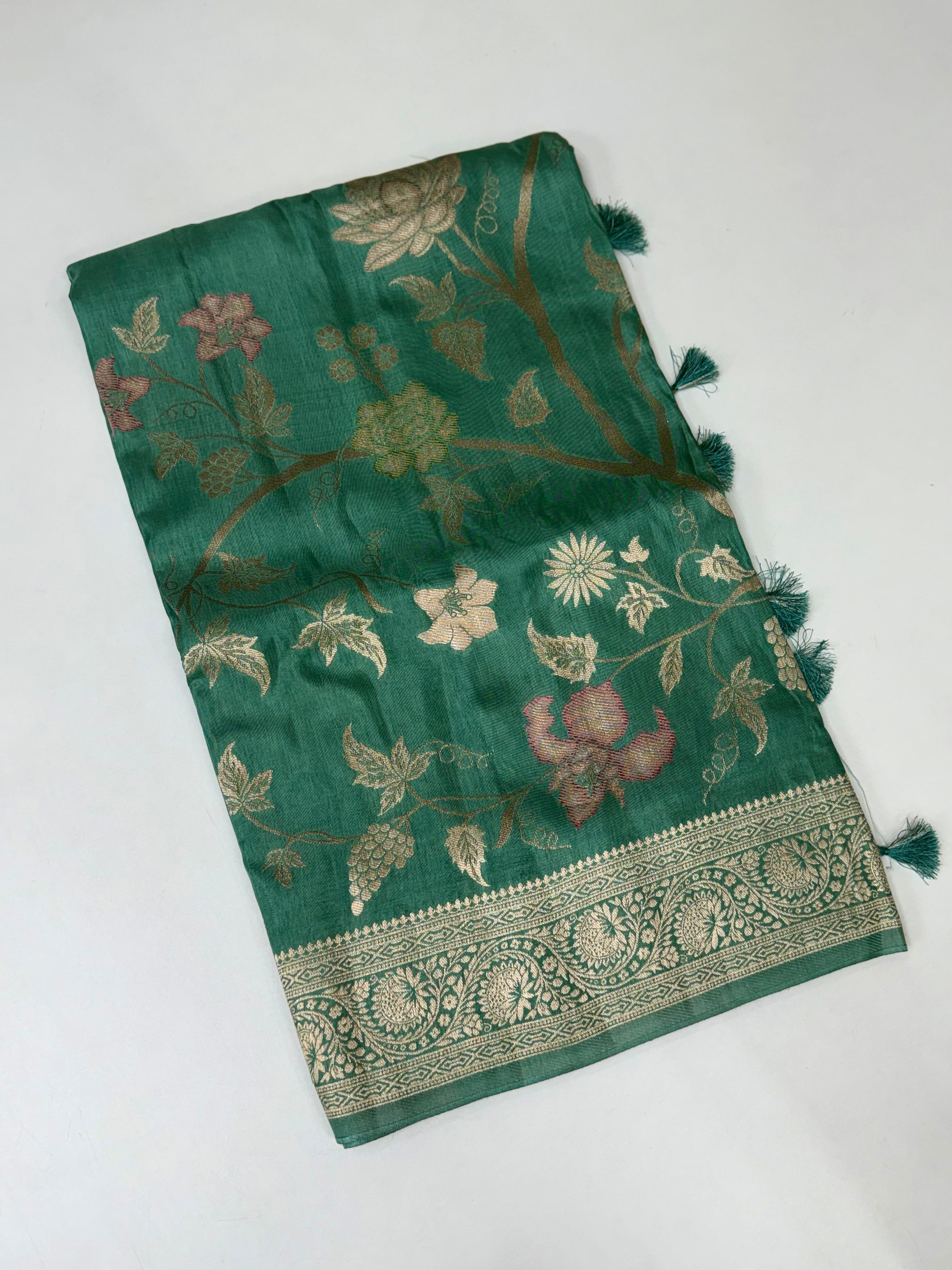 Russiasn Benarasi saree