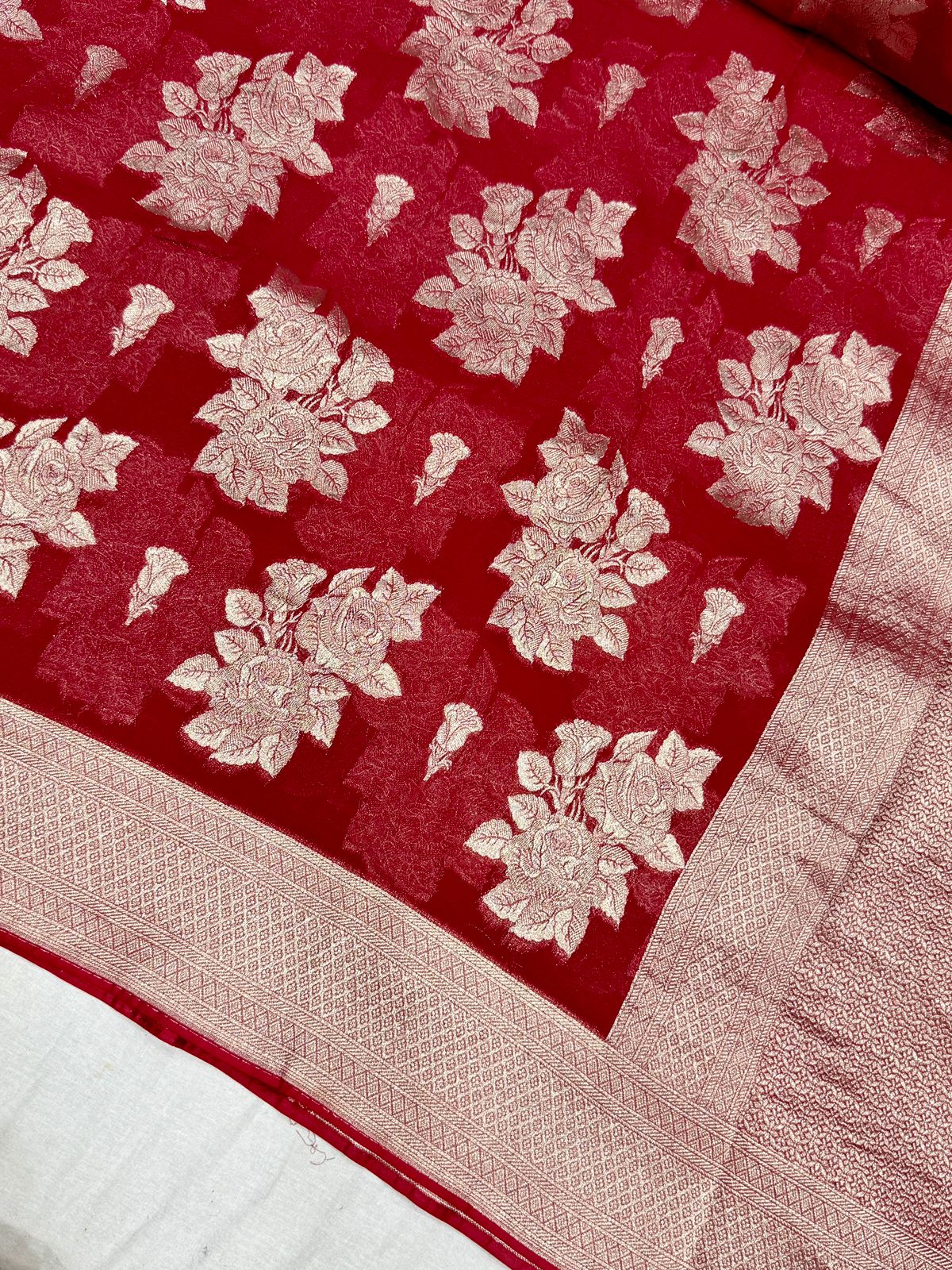 Banaras Georgette Sarees